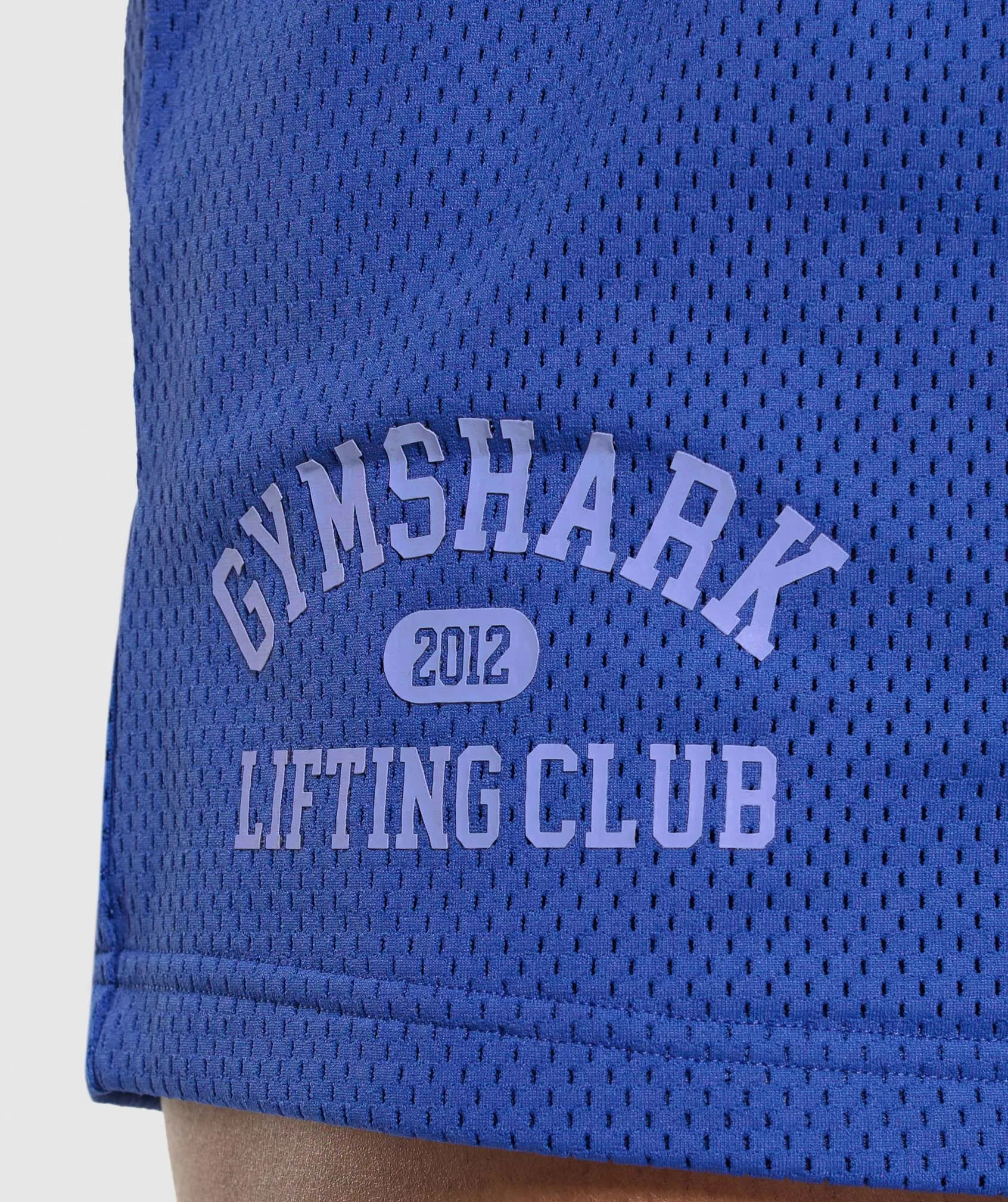 Gymshark Lifting Club Mesh Shorts - Wave Blue sold by Gymshark product image thumbnail 4