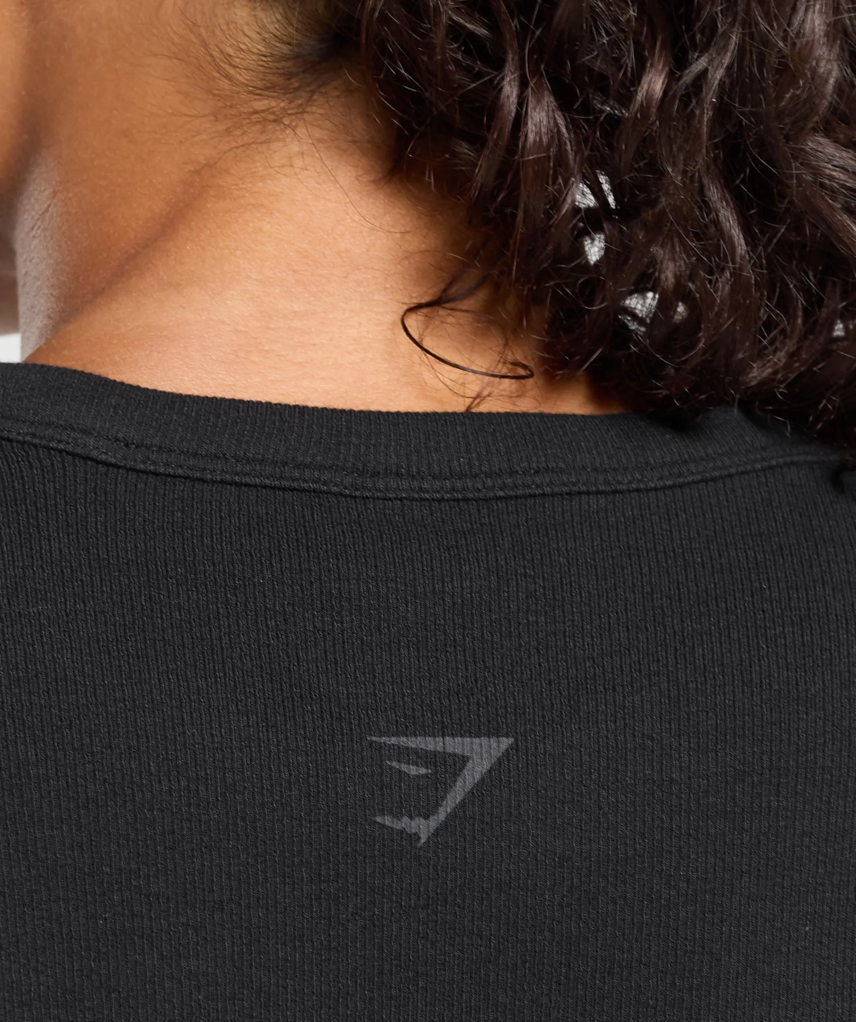 Gymshark Gymshark Lifting Oversized Pump Cover - Black sold by Gymshark product image thumbnail 5