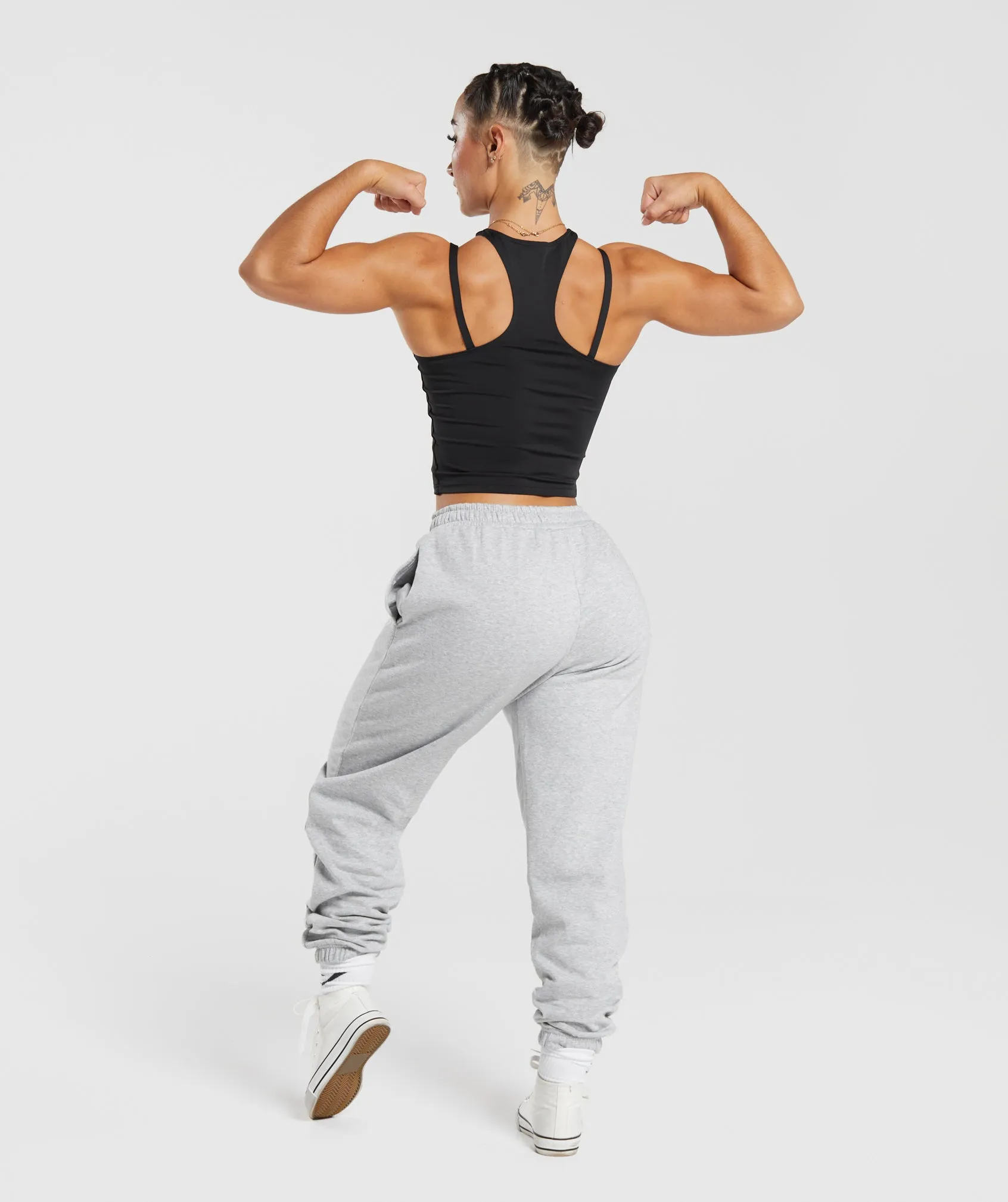 Power Midi Tank - Black sold by Gymshark product image thumbnail 4