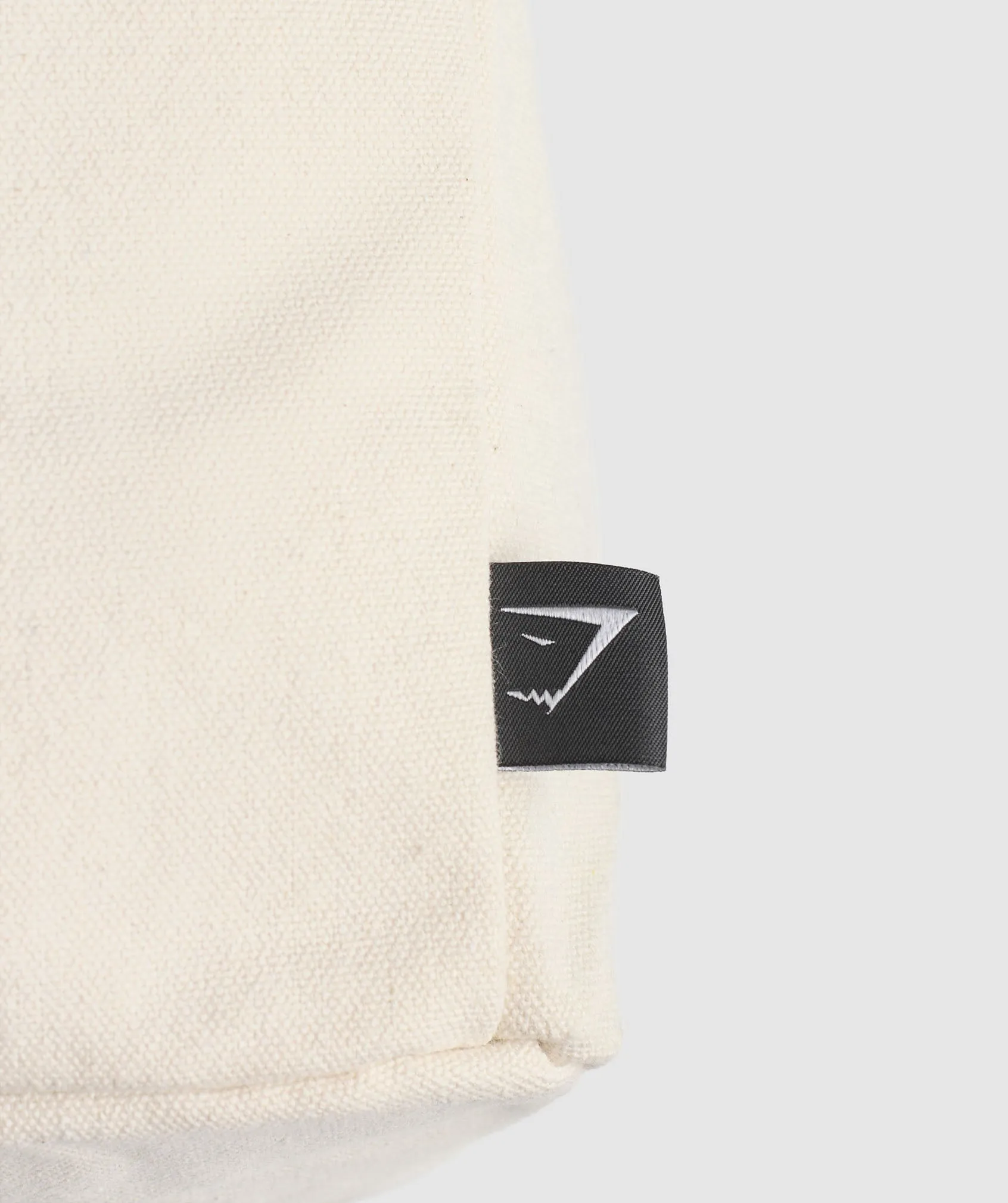 Gymshark Weight Plate Oversized Tote - Oat White/Carmine Red sold by Gymshark product image thumbnail 5