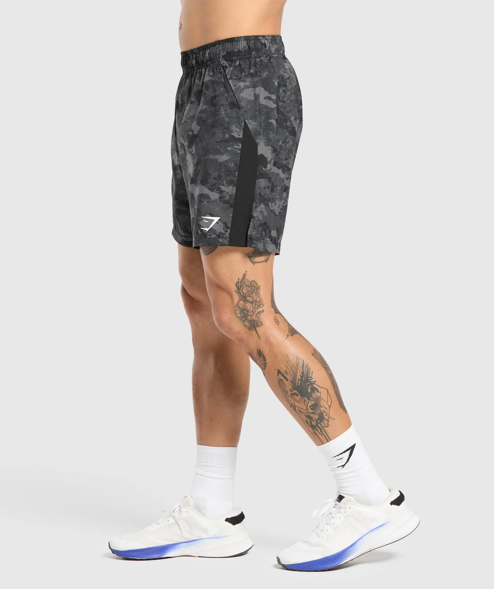 Gymshark Sport 7" Shorts - Graphite Grey/Black sold by Gymshark product image thumbnail 3