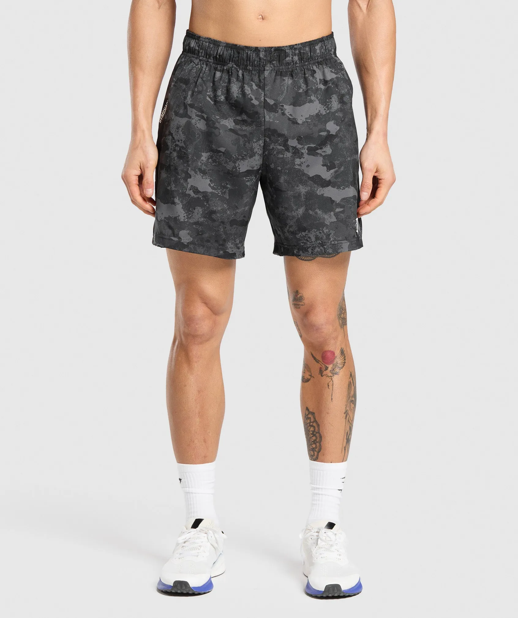 Gymshark Sport 7" Shorts - Graphite Grey/Black sold by Gymshark