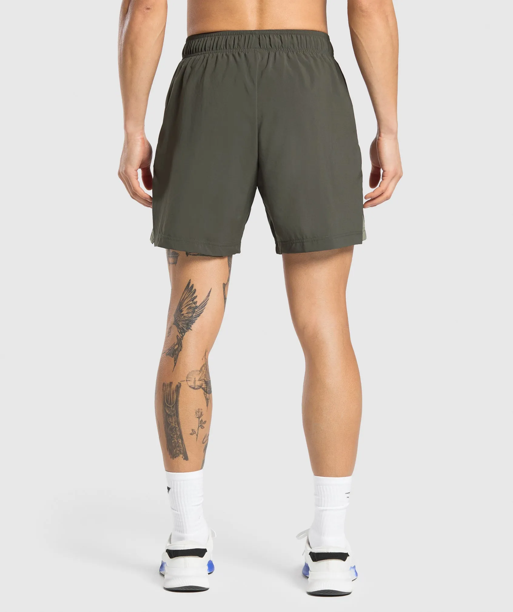 Gymshark Sport 7" Shorts - Strength Green/Utility Green sold by Gymshark product image thumbnail 2