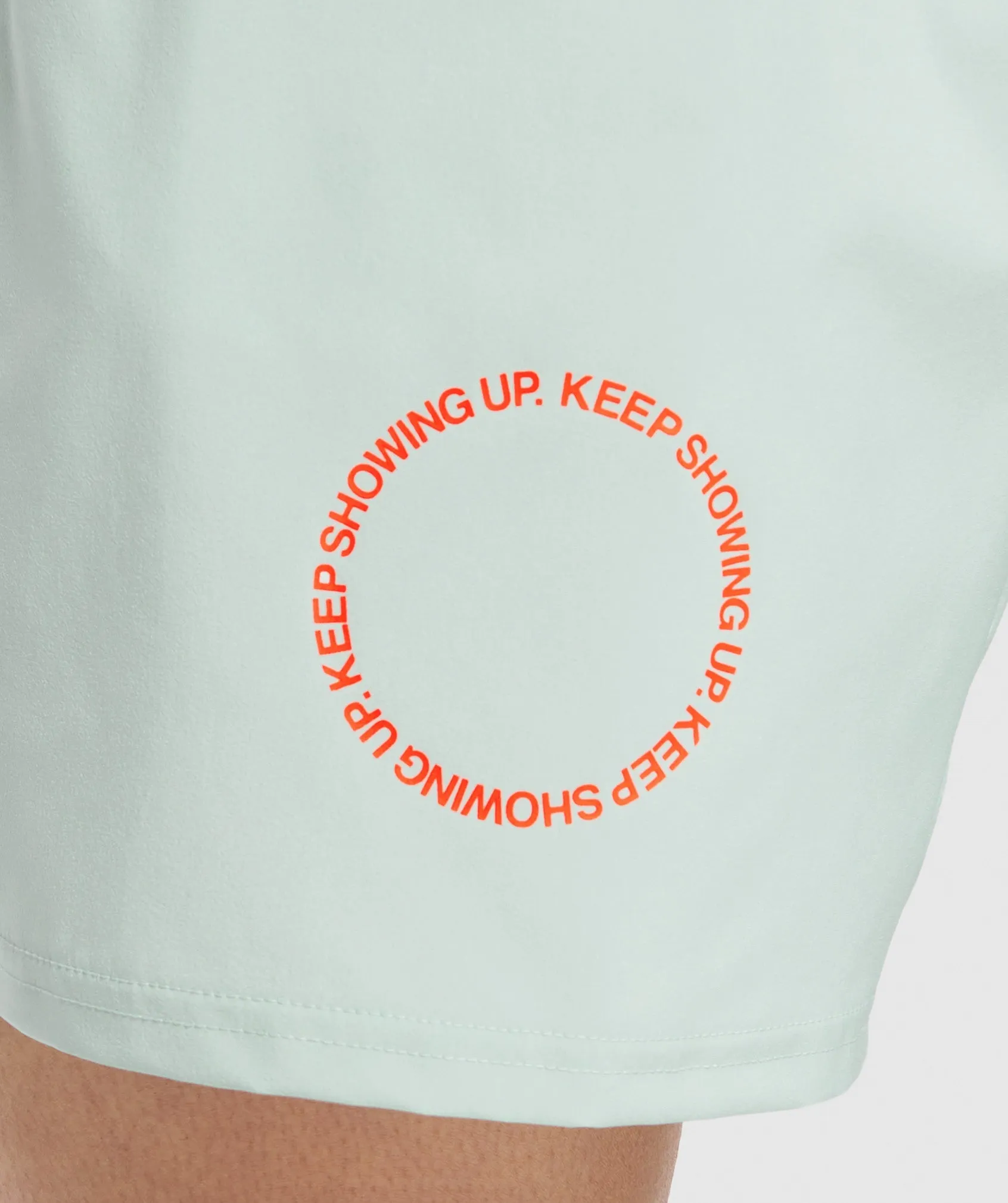 Gymshark Keep Showing Up 7" Shorts - Morning Blue sold by Gymshark product image thumbnail 5