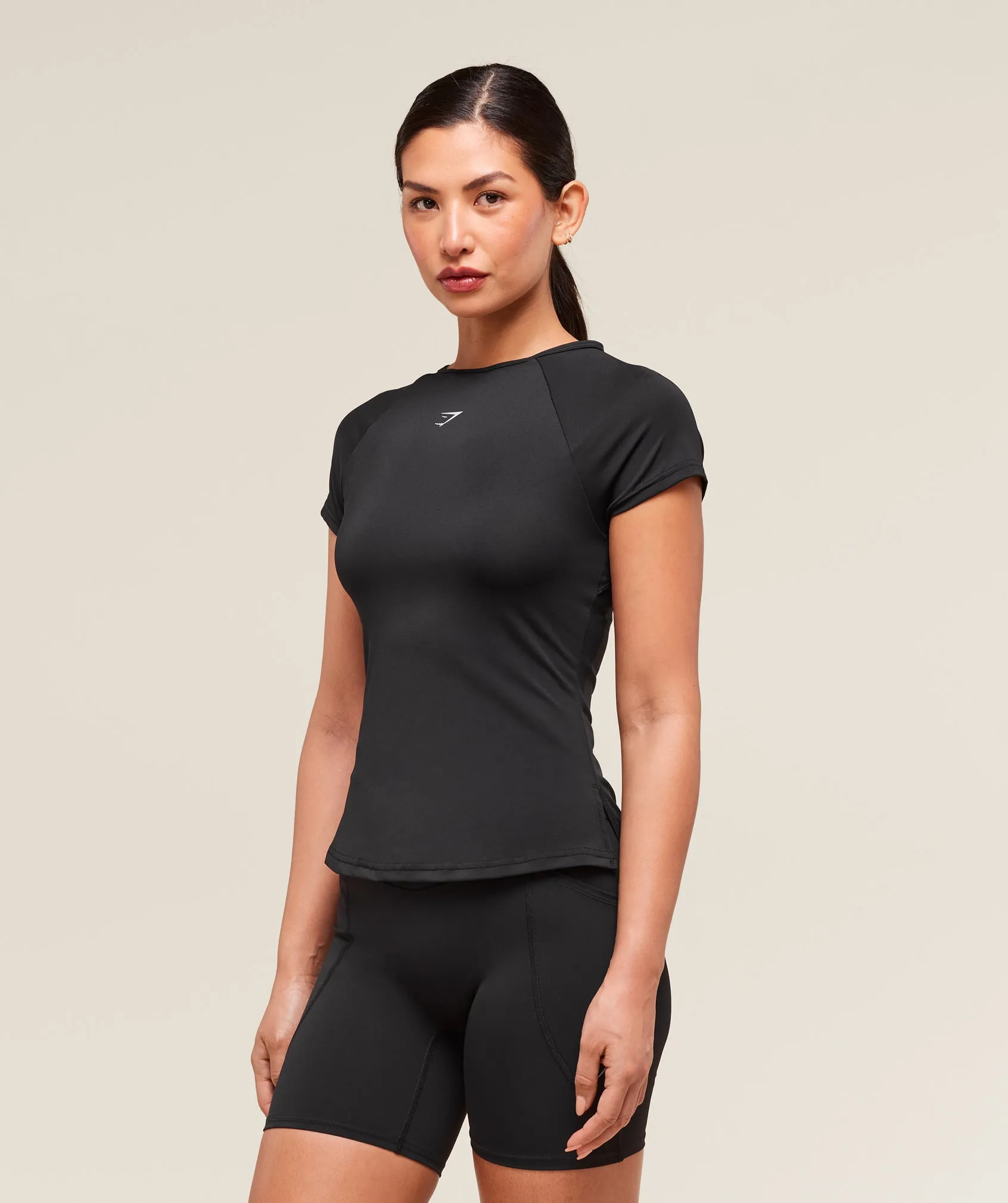 Gymshark Running Back Vent T-Shirt - Black sold by Gymshark product image thumbnail 3