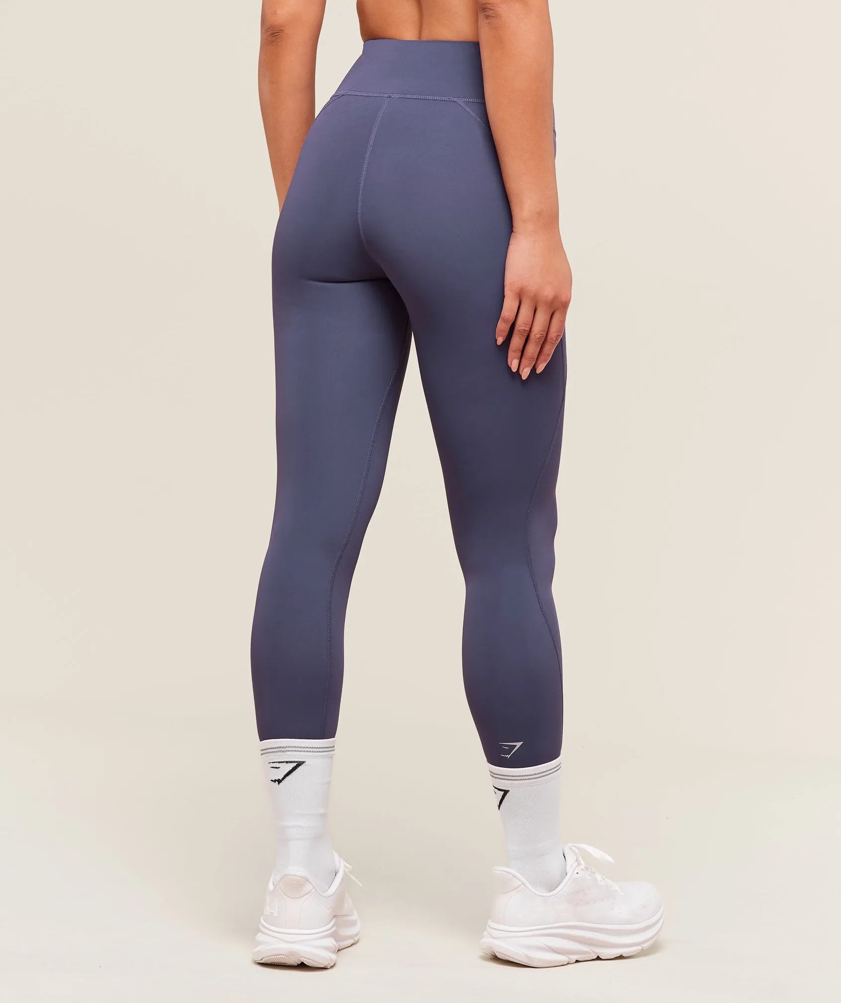 Gymshark Running Pocket Leggings - Weighted Purple sold by Gymshark product image thumbnail 2