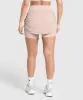 Gymshark Ruched Skort - Muted Pink sold by Gymshark