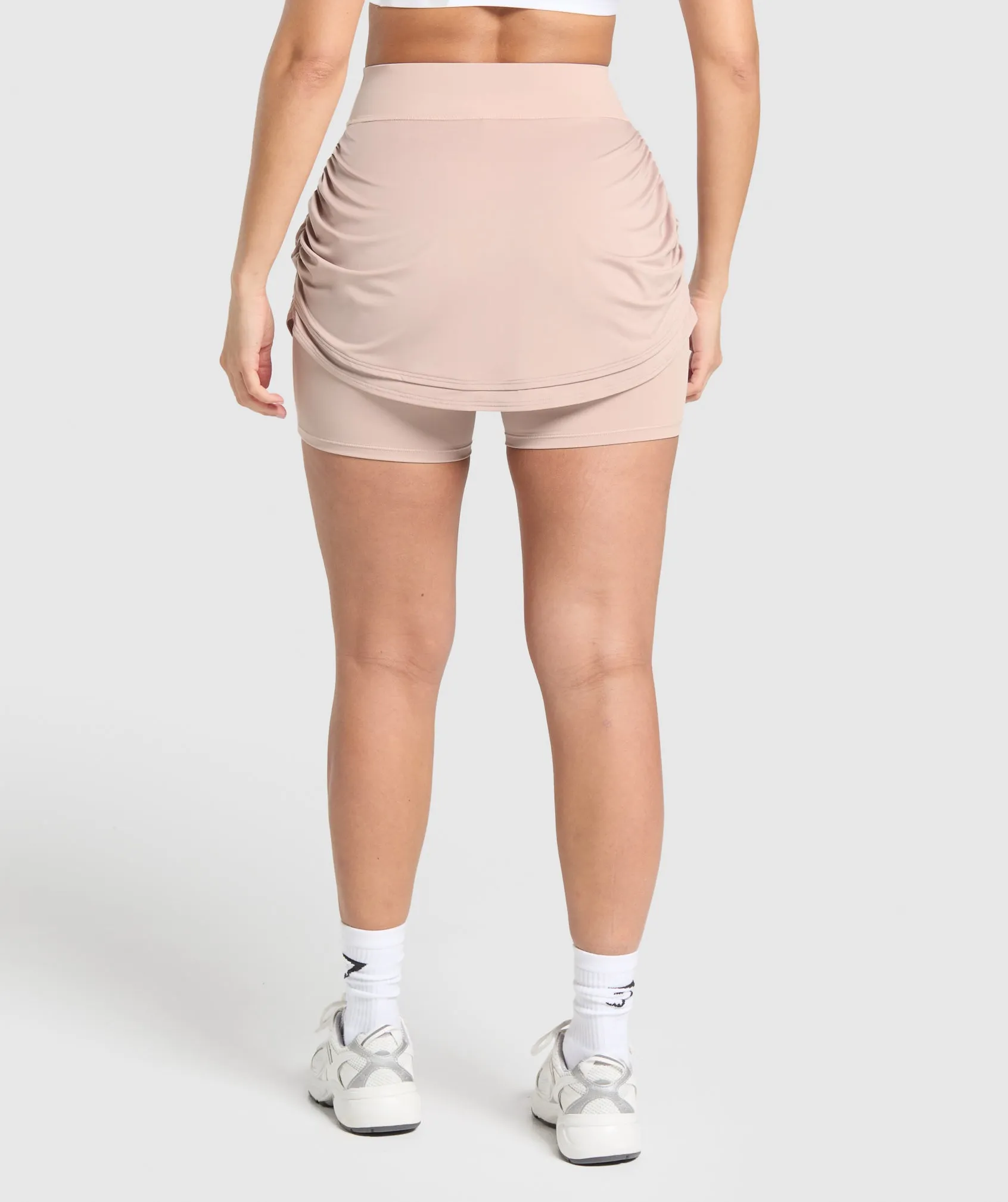 Gymshark Ruched Skort - Muted Pink sold by Gymshark product image thumbnail 2