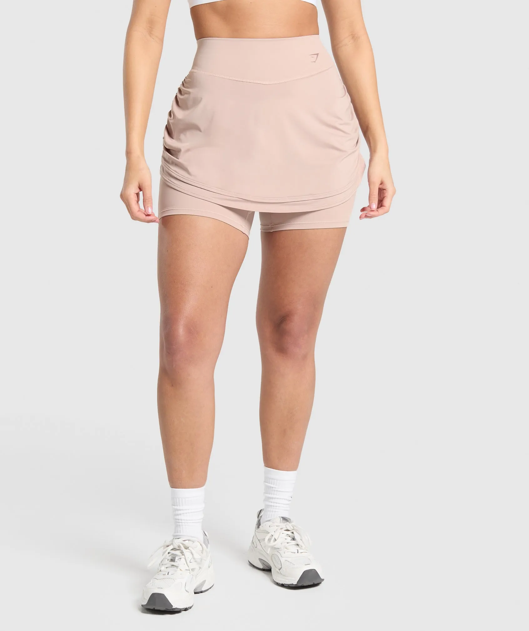 Gymshark Ruched Skort - Muted Pink sold by Gymshark
