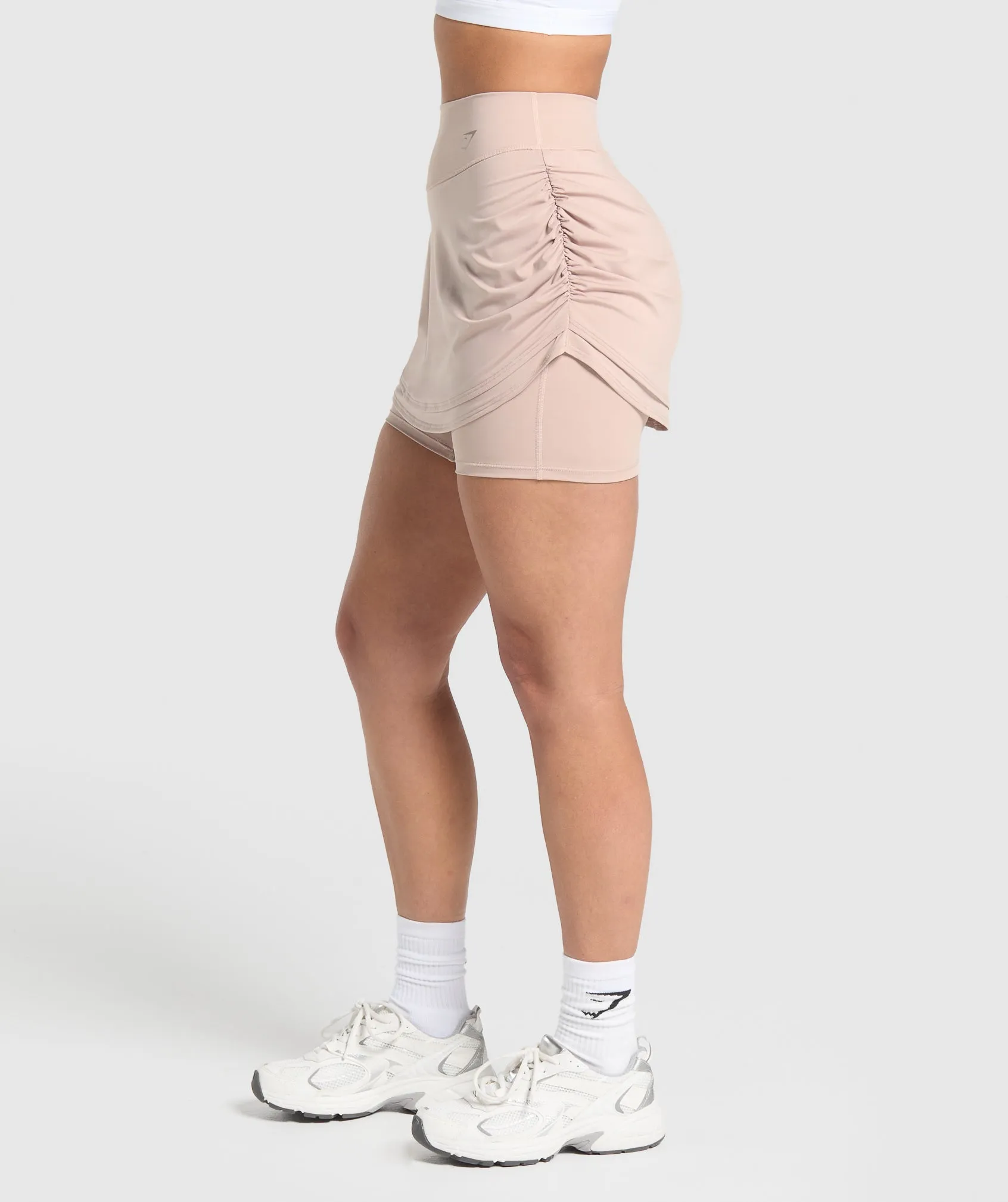 Gymshark Ruched Skort - Muted Pink sold by Gymshark product image thumbnail 3