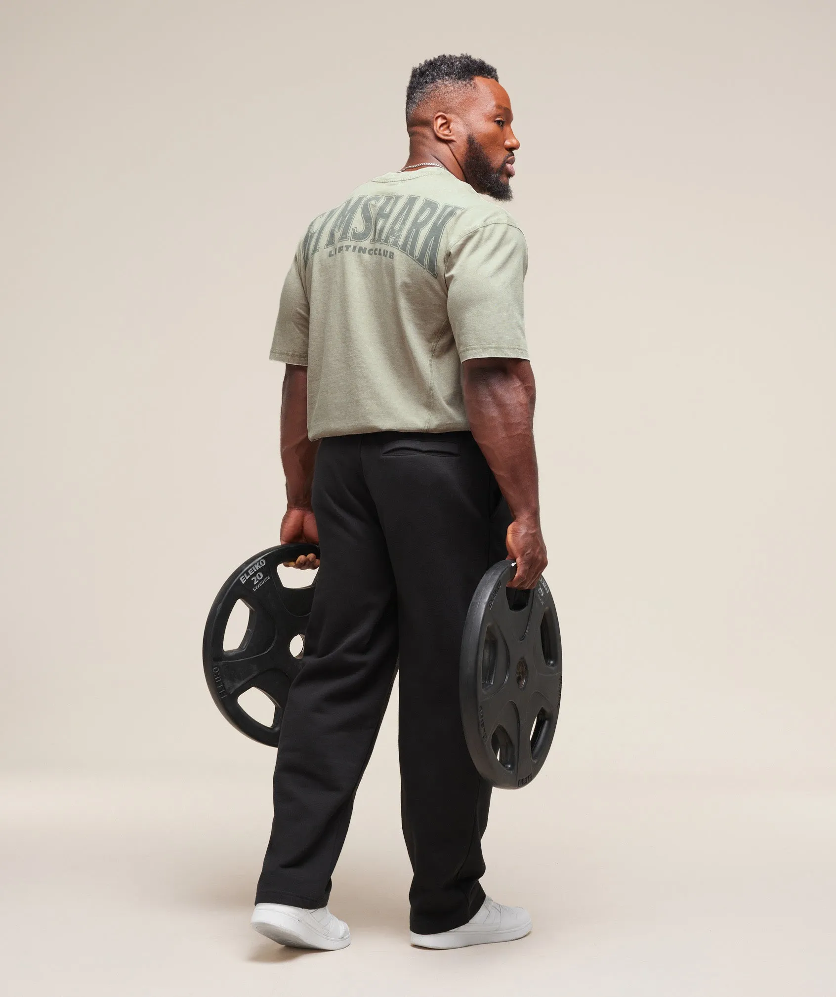 Gymshark Heritage Washed T-Shirt - Stone Grey sold by Gymshark product image thumbnail 2
