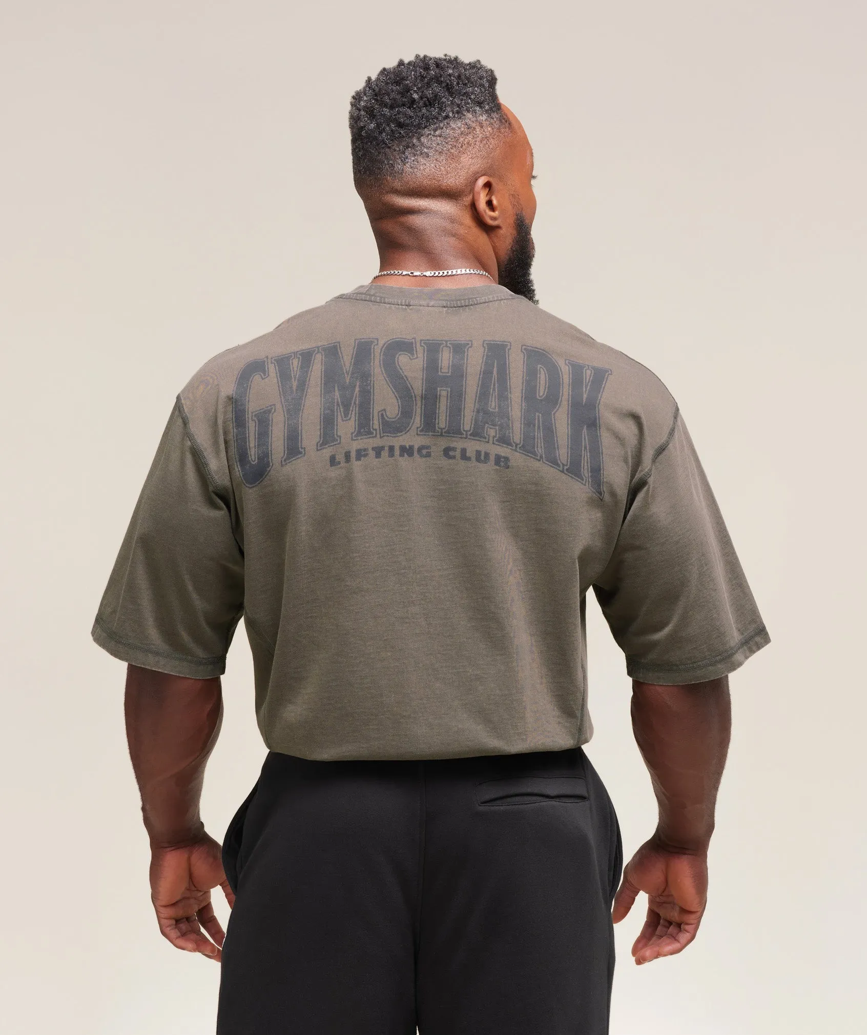 Gymshark Heritage Washed T-Shirt - Strength Green sold by Gymshark