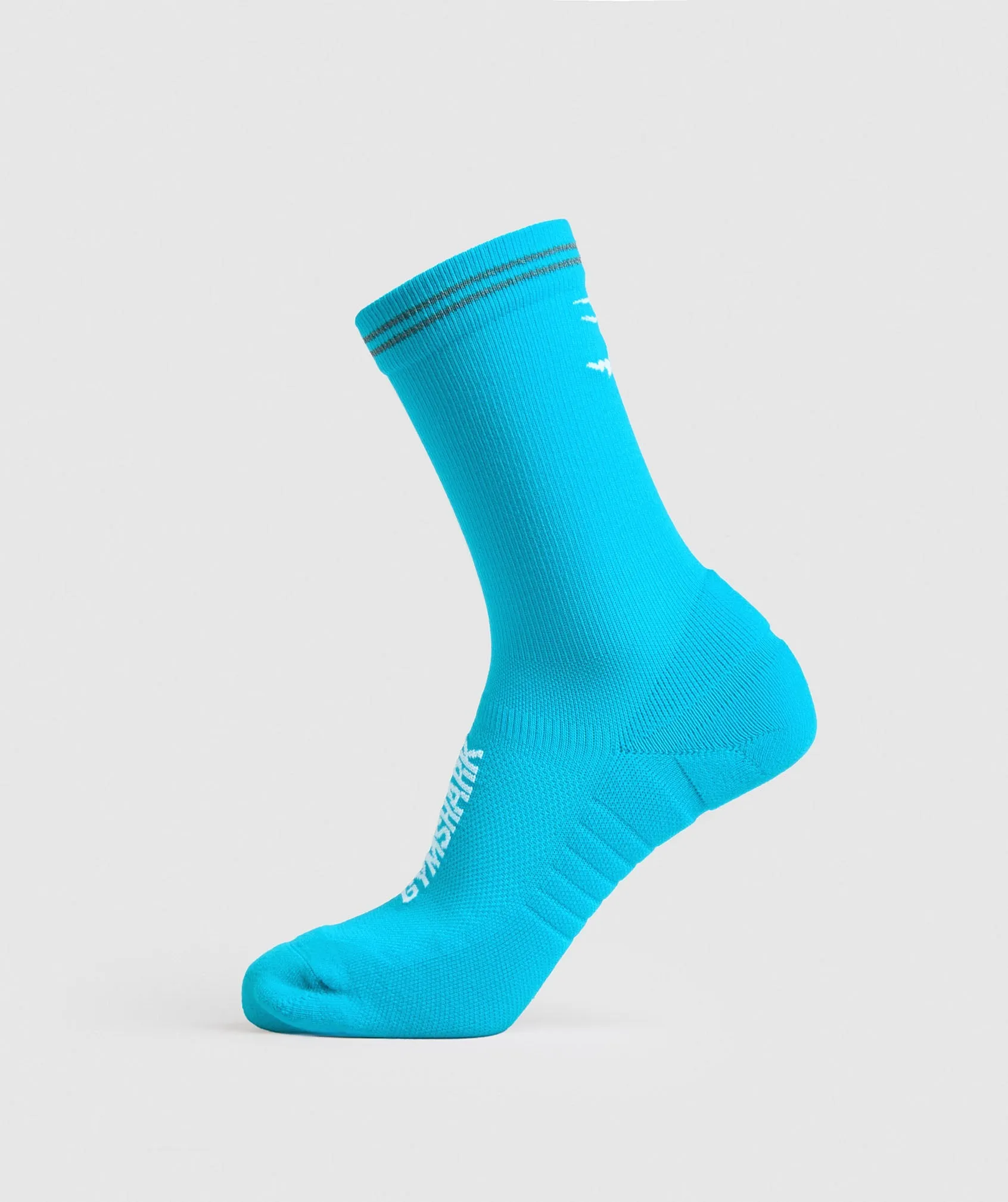 Gymshark Crew Running Socks - Brand Blue sold by Gymshark
