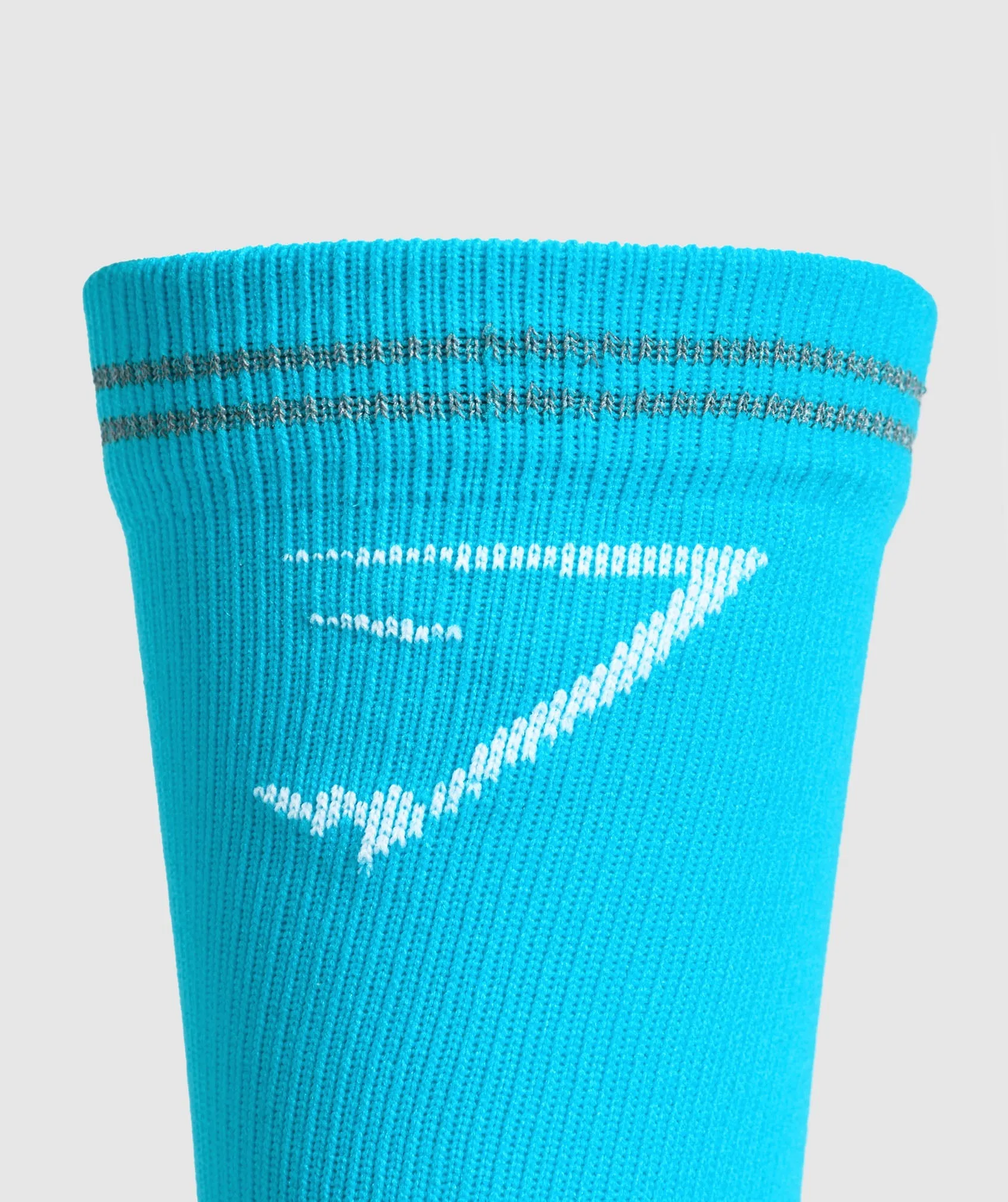 Gymshark Crew Running Socks - Brand Blue sold by Gymshark product image thumbnail 4