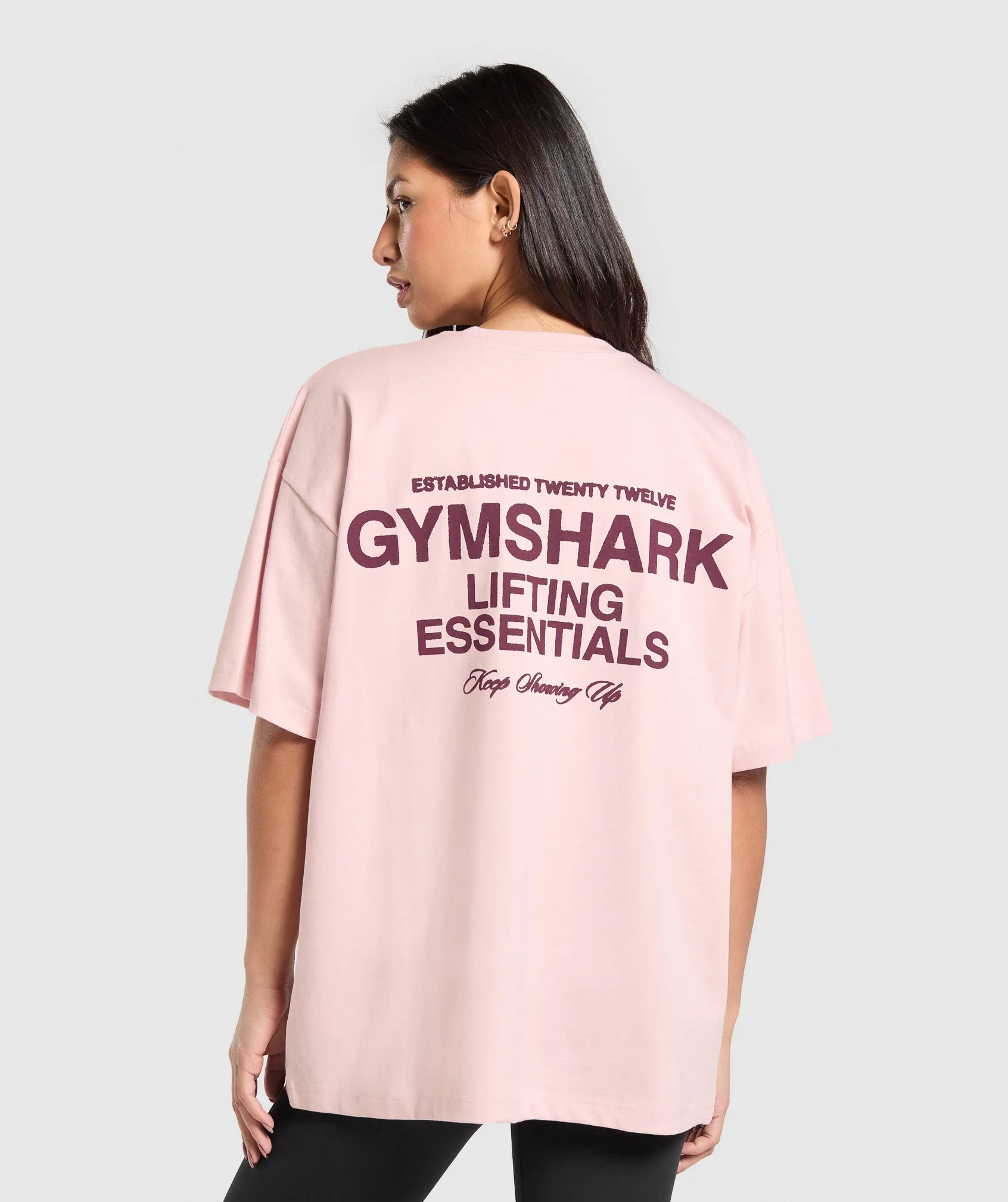 Gymshark EST 2012 Graphic T-Shirt - Lift Pink sold by Gymshark