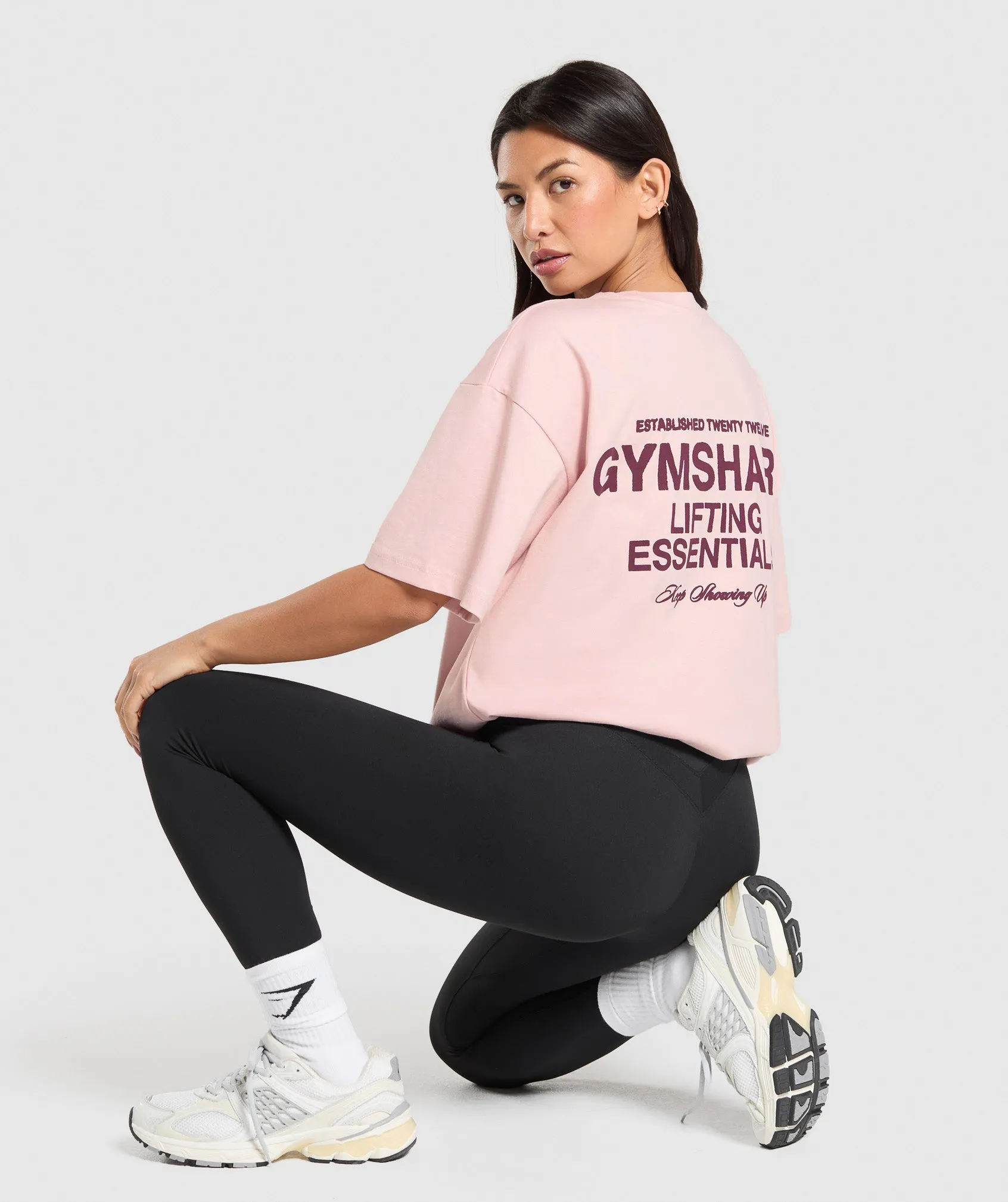 Gymshark EST 2012 Graphic T-Shirt - Lift Pink sold by Gymshark product image thumbnail 4