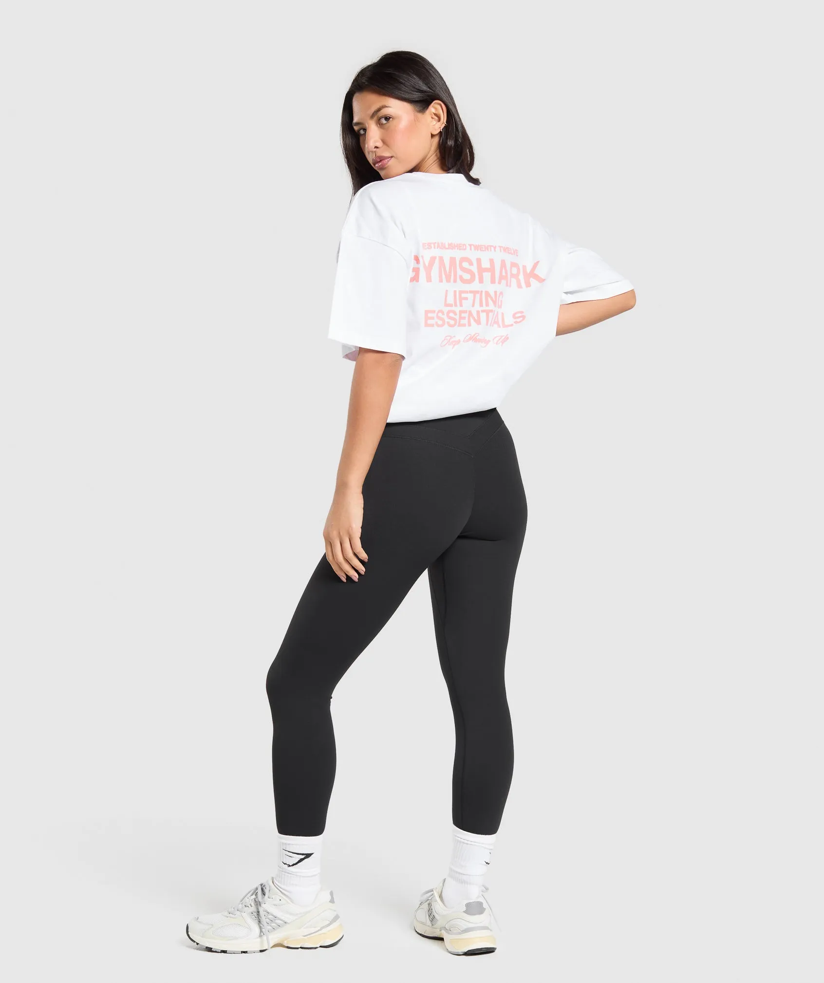 Gymshark EST 2012 Graphic T-Shirt - White sold by Gymshark product image thumbnail 4