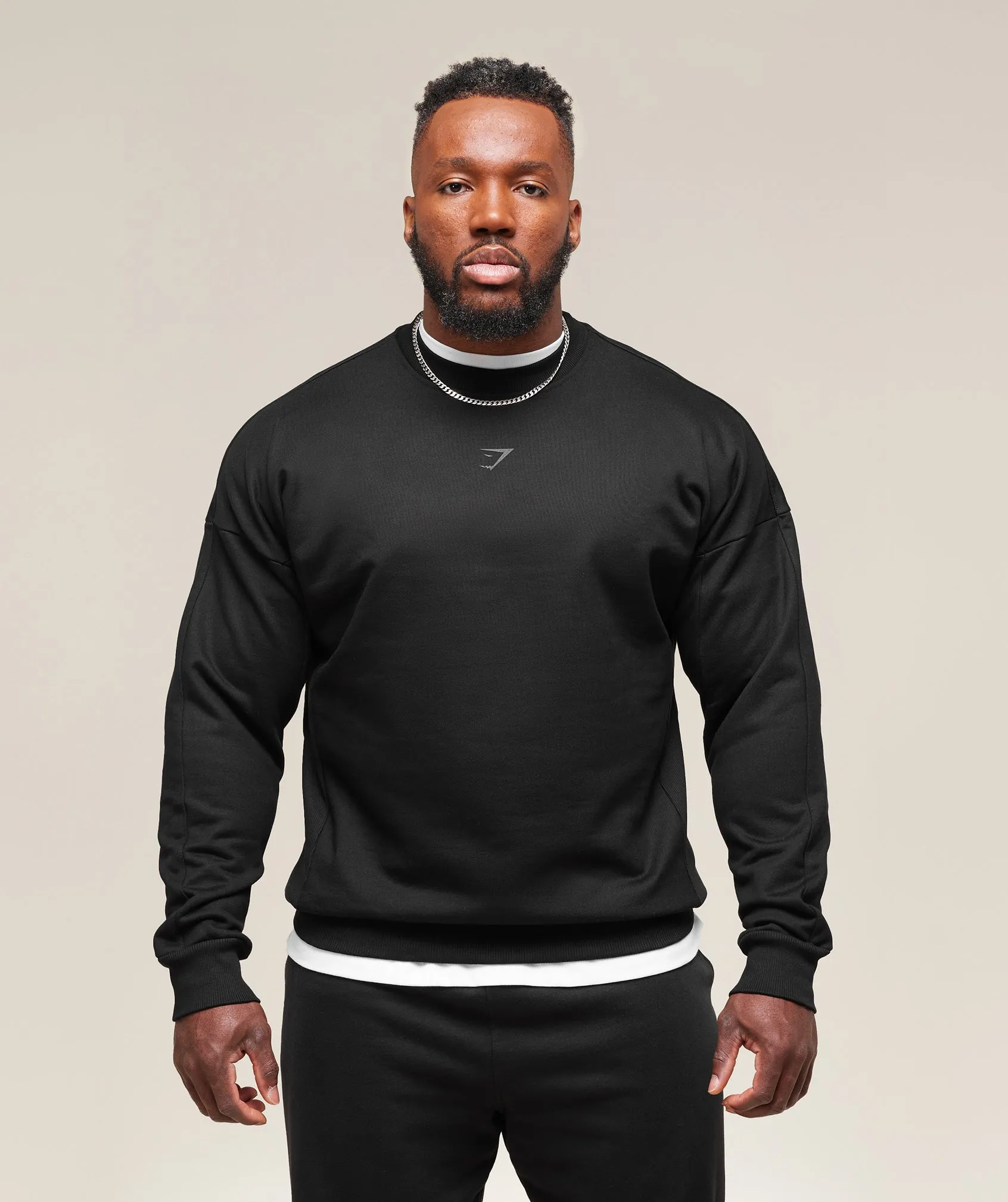 Gymshark Premium Power Crew - Black sold by Gymshark product image thumbnail 2