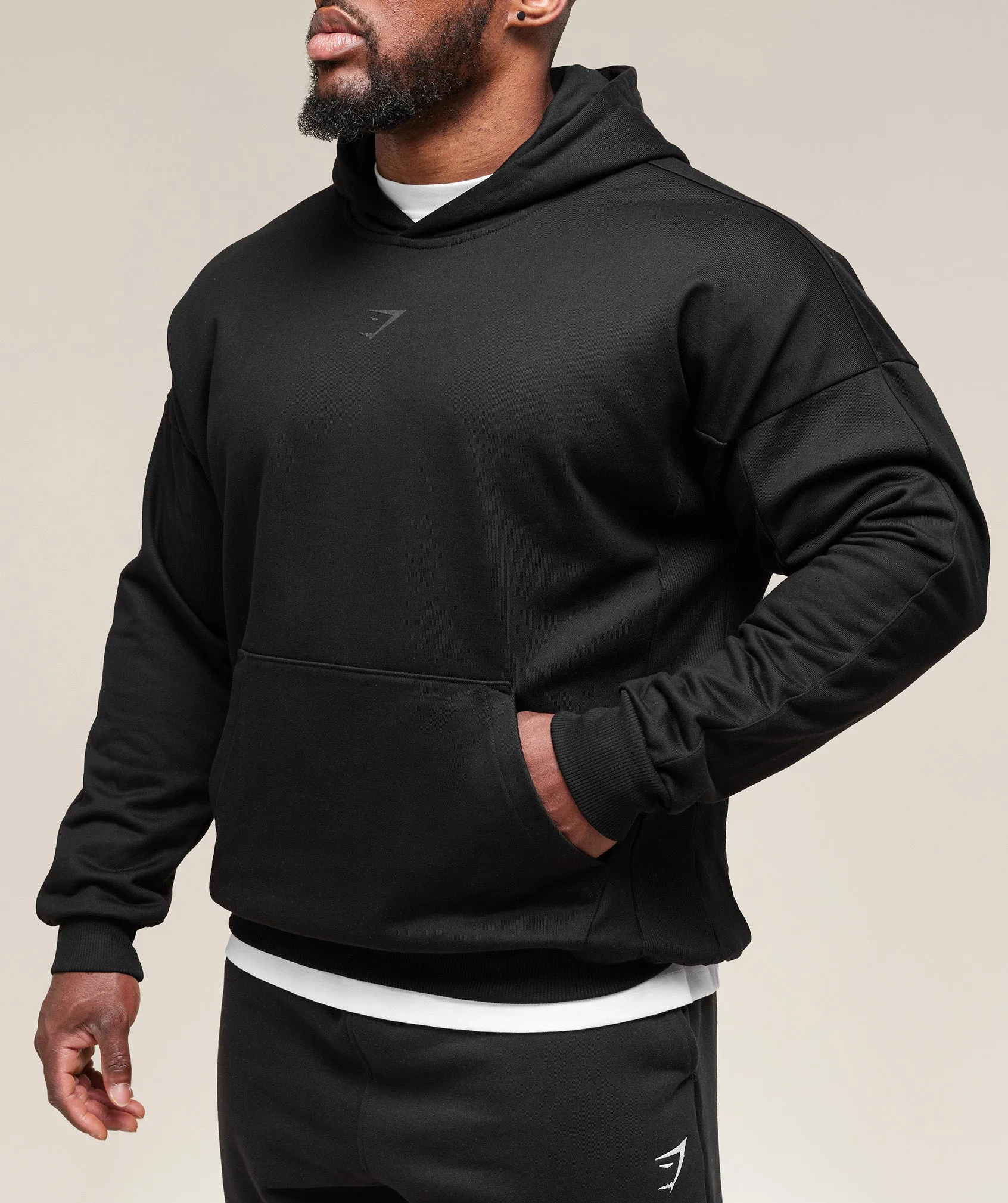 Gymshark Premium Power Hoodie - Black sold by Gymshark product image thumbnail 3