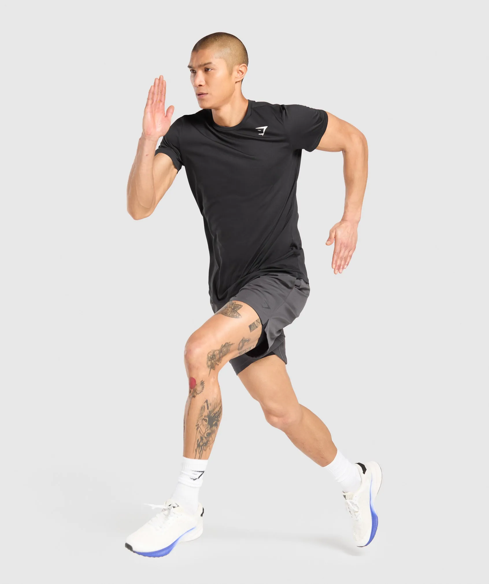 Gymshark Land to Water 6" Shorts - Asphalt Grey sold by Gymshark product image thumbnail 4