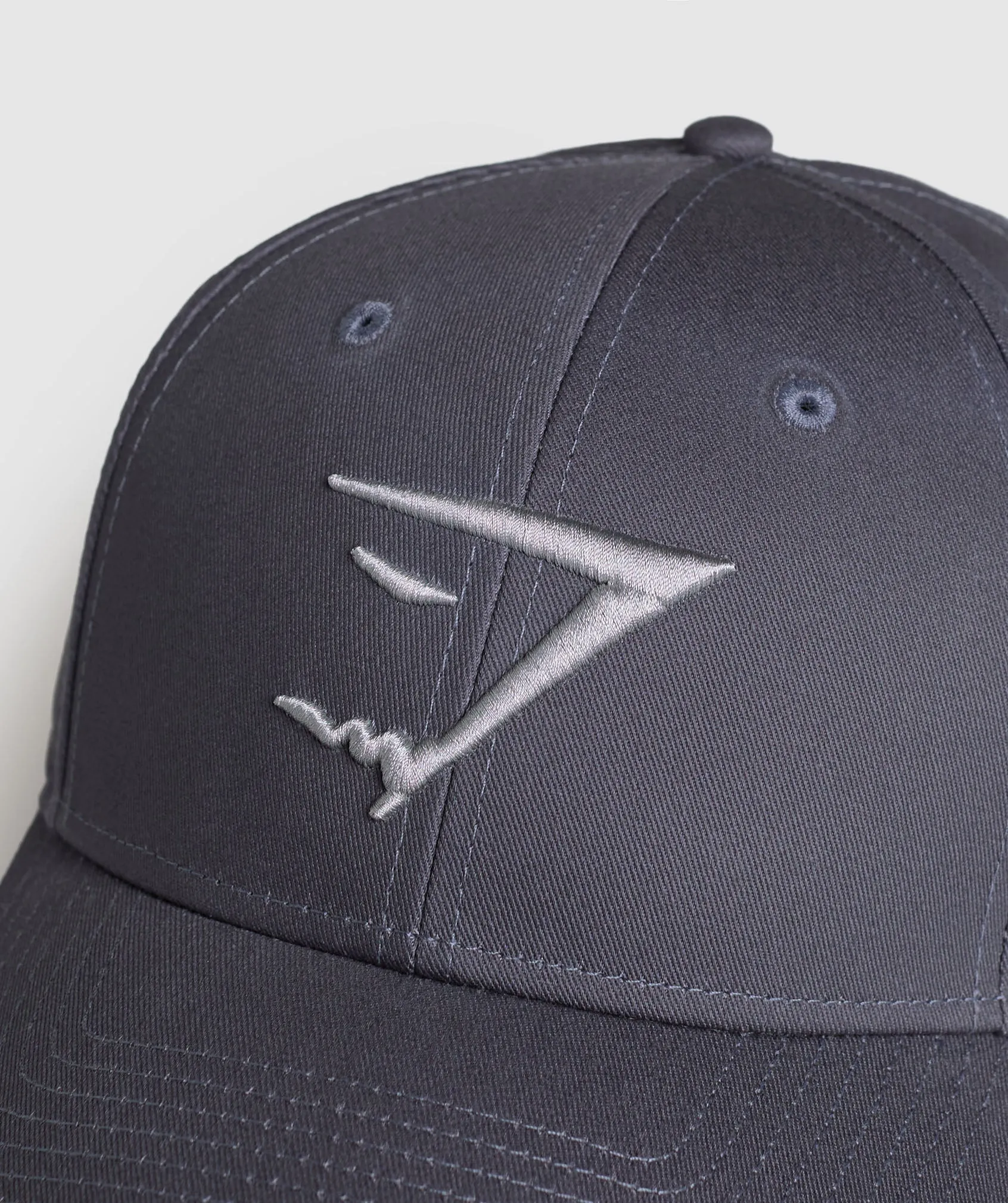 Gymshark Sharkhead Cap - Titanium Blue sold by Gymshark product image thumbnail 3
