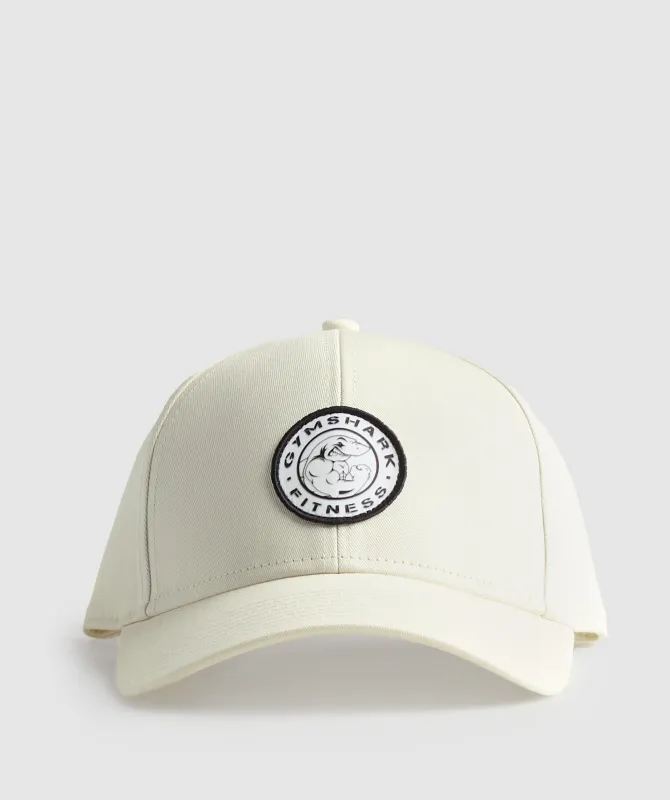 Gymshark Legacy Cap - Oat White sold by Gymshark