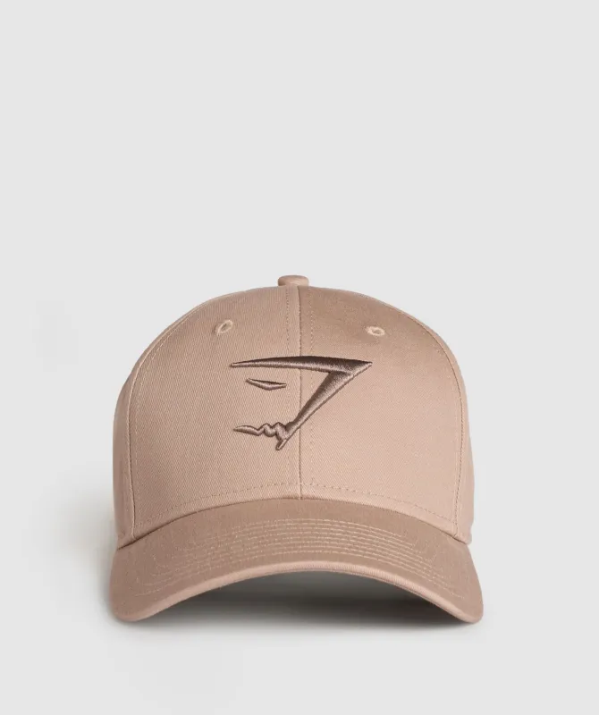Gymshark Sharkhead Cap - Deep Fawn Brown sold by Gymshark