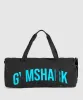 Gymshark Power Holdall - Black/Brand Blue sold by Gymshark