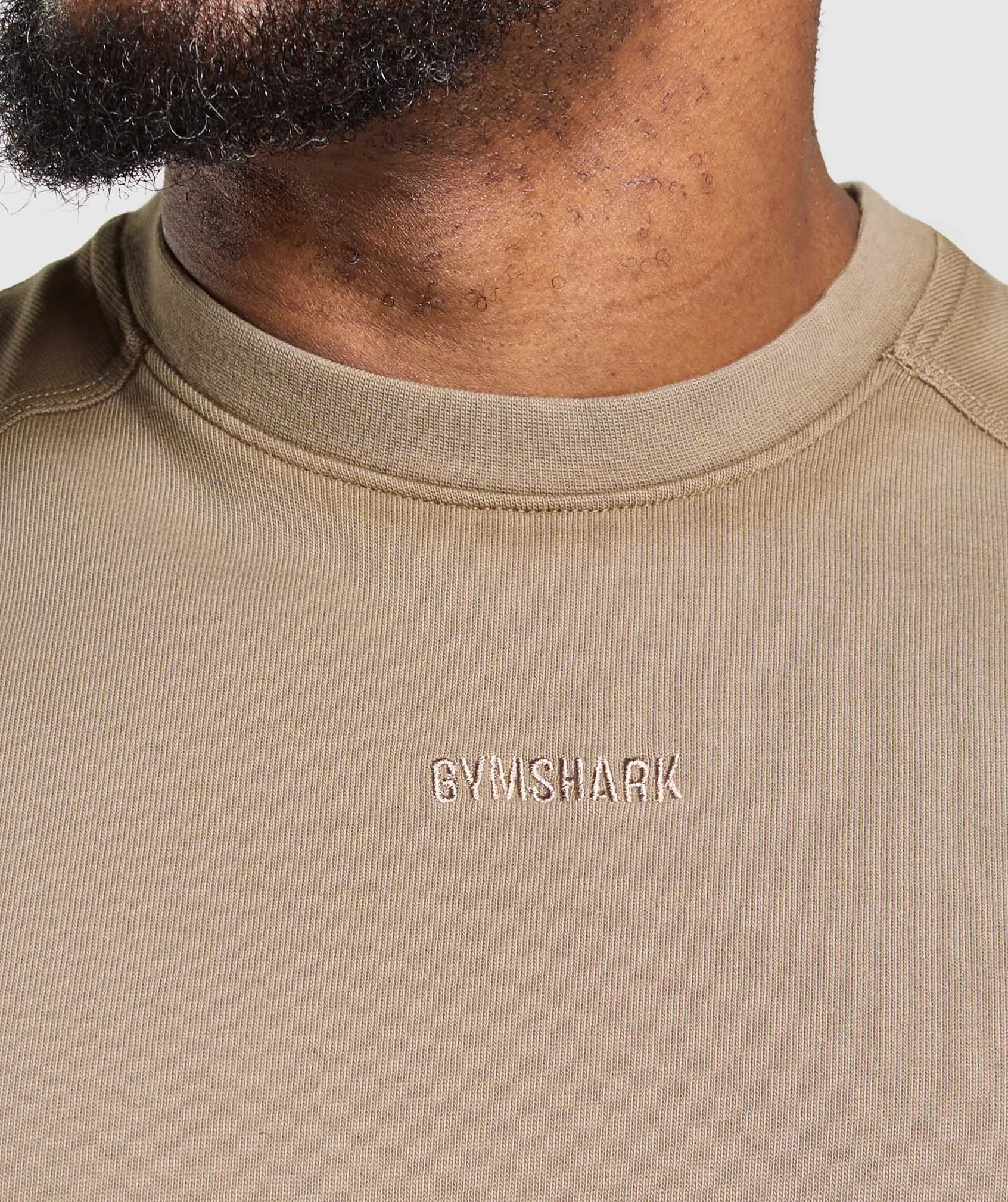 Gymshark Heavyweight Tank - Lifestyle Brown sold by Gymshark product image thumbnail 5