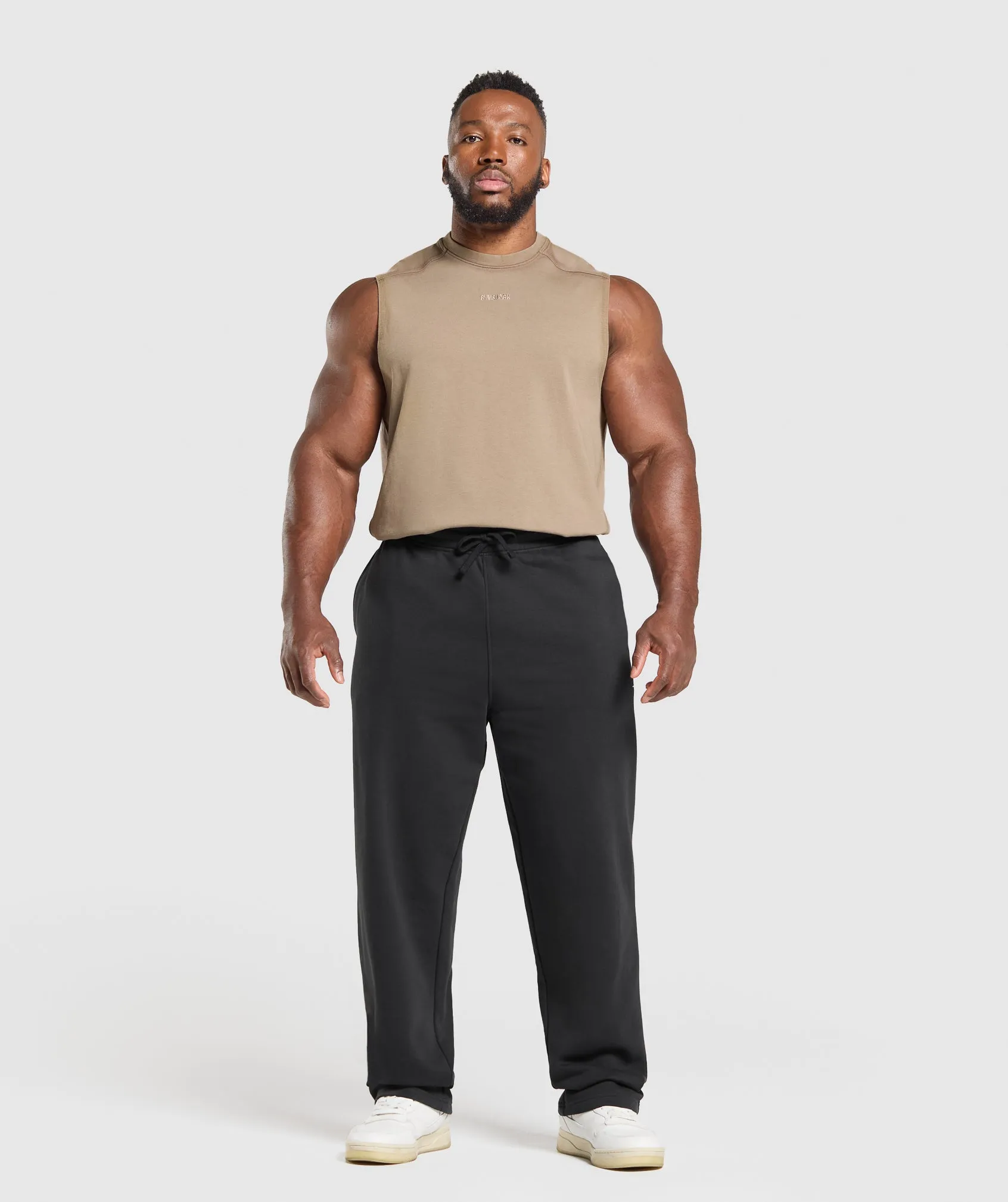 Gymshark Heavyweight Tank - Lifestyle Brown sold by Gymshark product image thumbnail 4