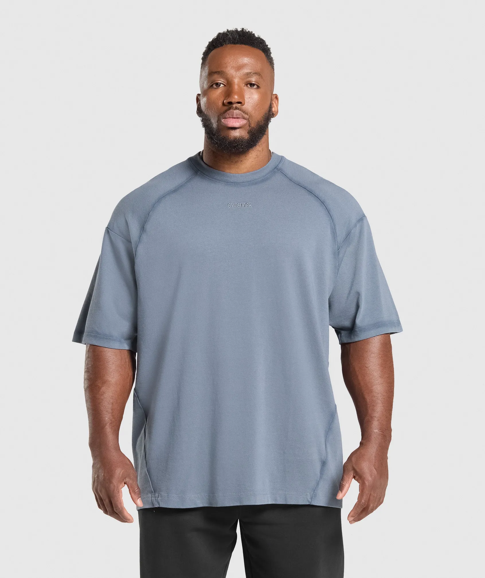 Gymshark Heavyweight T-Shirt - Iron Blue sold by Gymshark