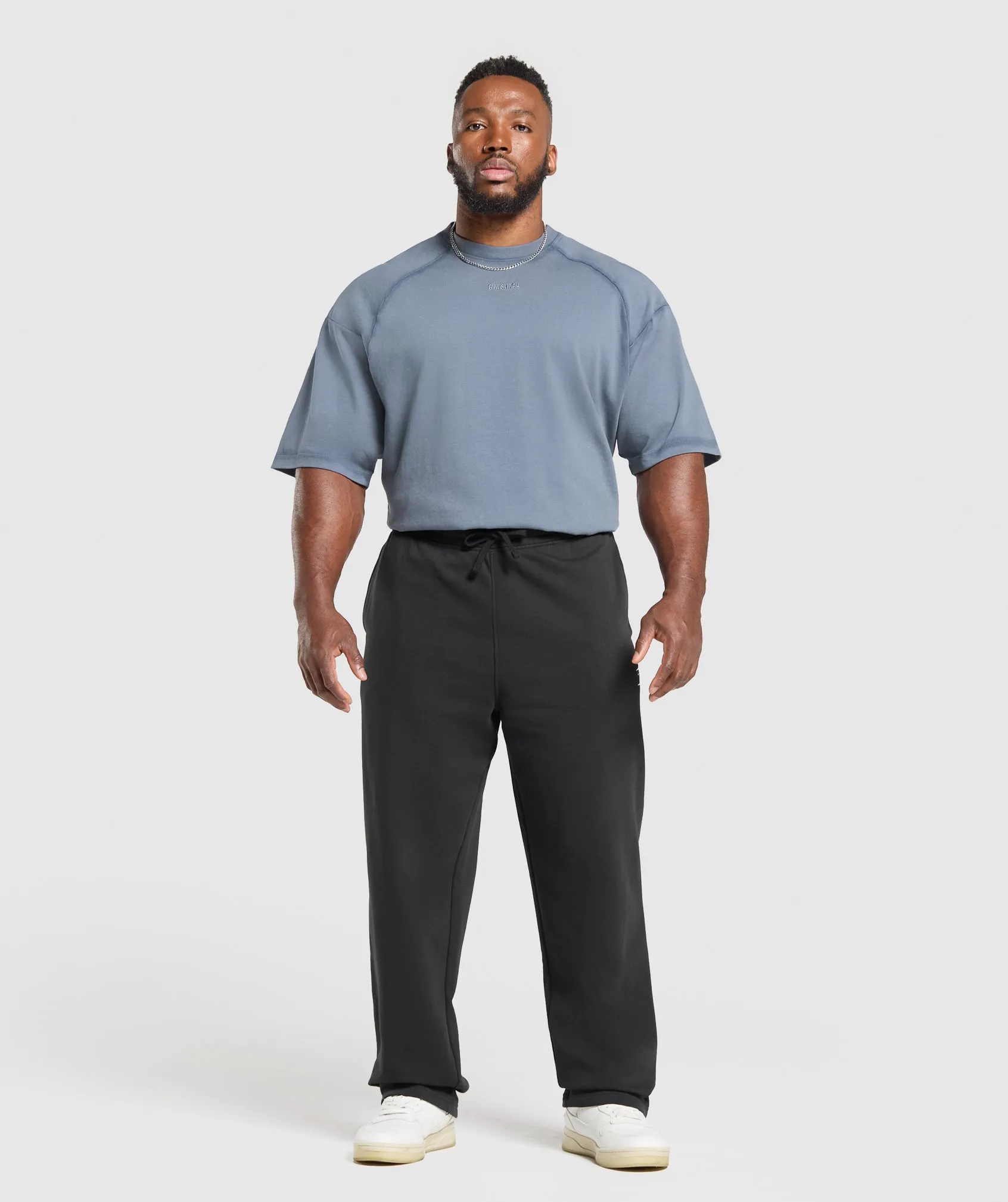 Gymshark Heavyweight T-Shirt - Iron Blue sold by Gymshark product image thumbnail 4