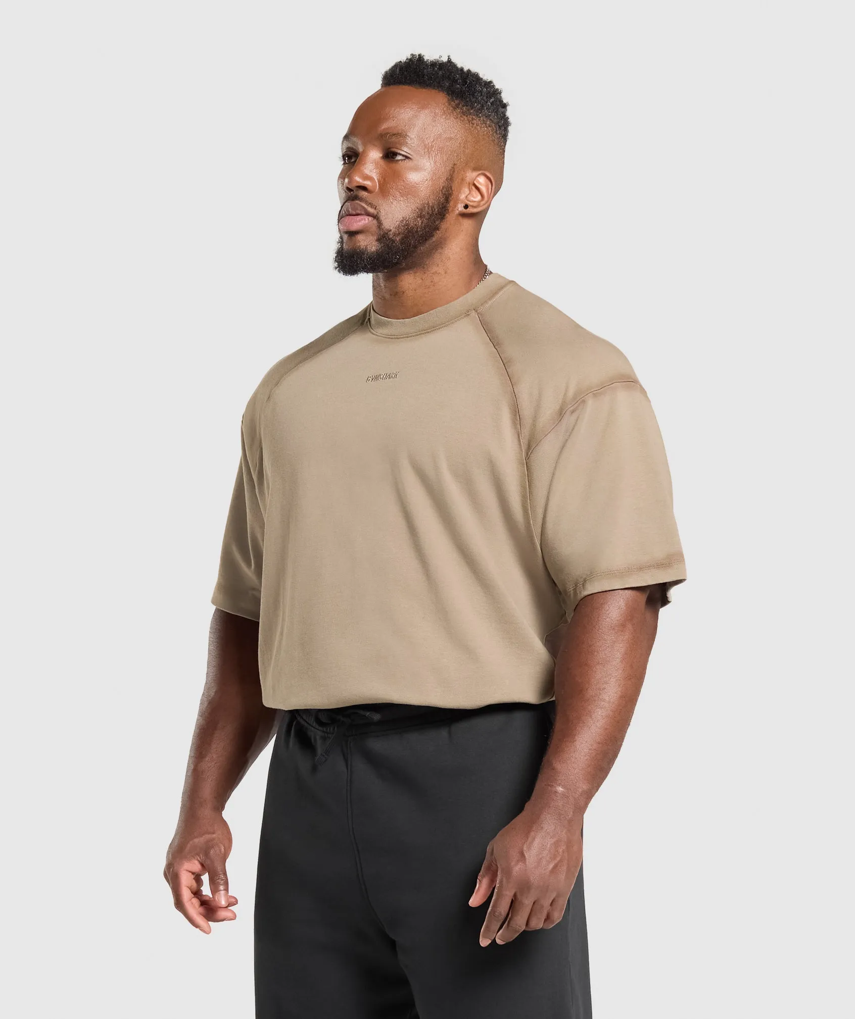 Gymshark Heavyweight T-Shirt - Lifestyle Brown sold by Gymshark product image thumbnail 3