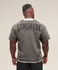 Gymshark Heritage Washed Rag Top - Onyx Grey sold by Gymshark