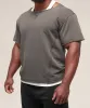 Gymshark Heritage Washed Rag Top - Onyx Grey sold by Gymshark