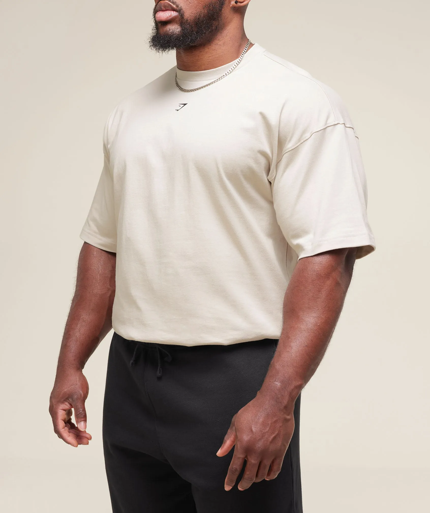 Gymshark Break Your Barriers T-Shirt - Pebble Grey sold by Gymshark product image thumbnail 3