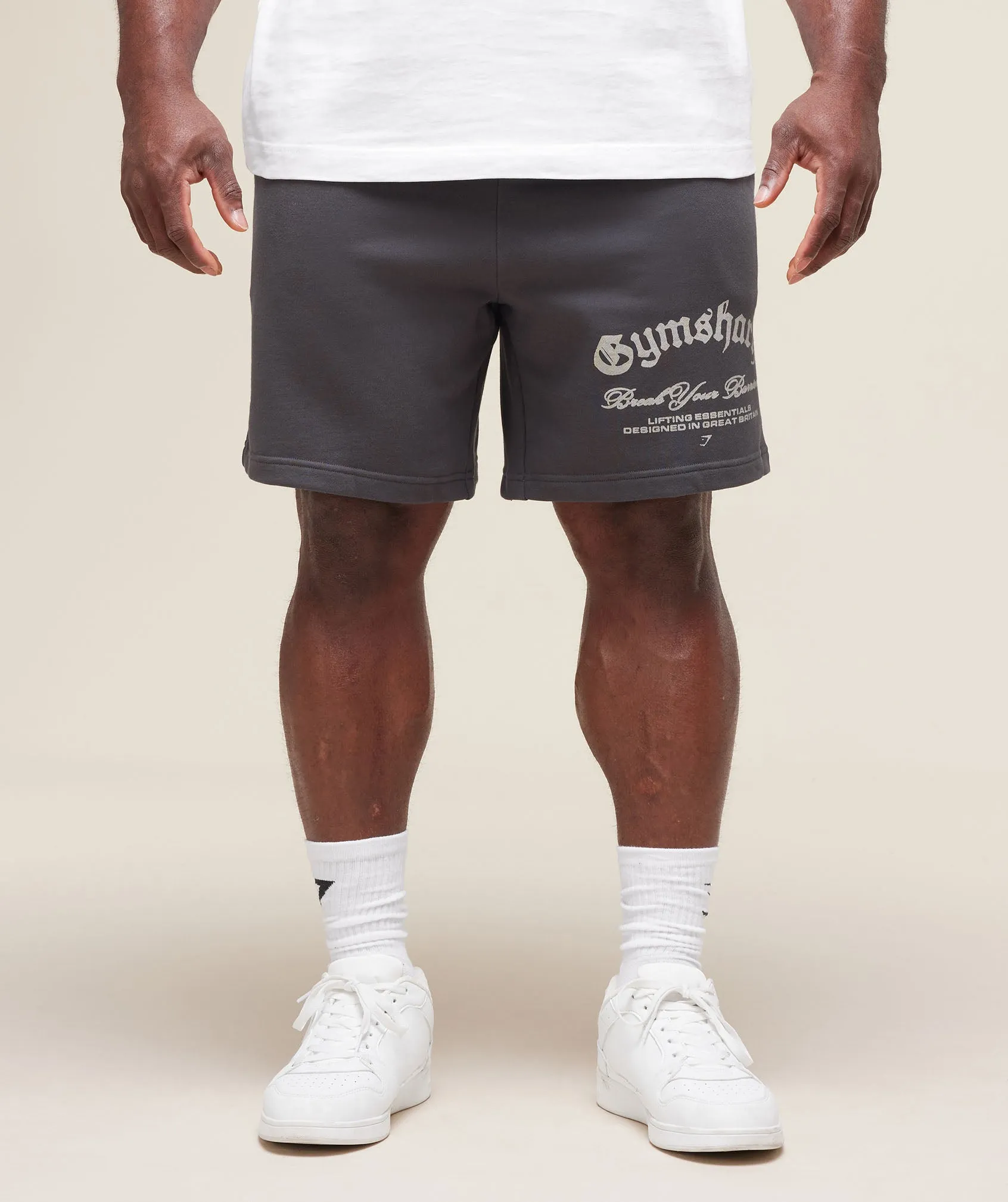 Gymshark Break Your Barriers Shorts - Onyx Grey sold by Gymshark