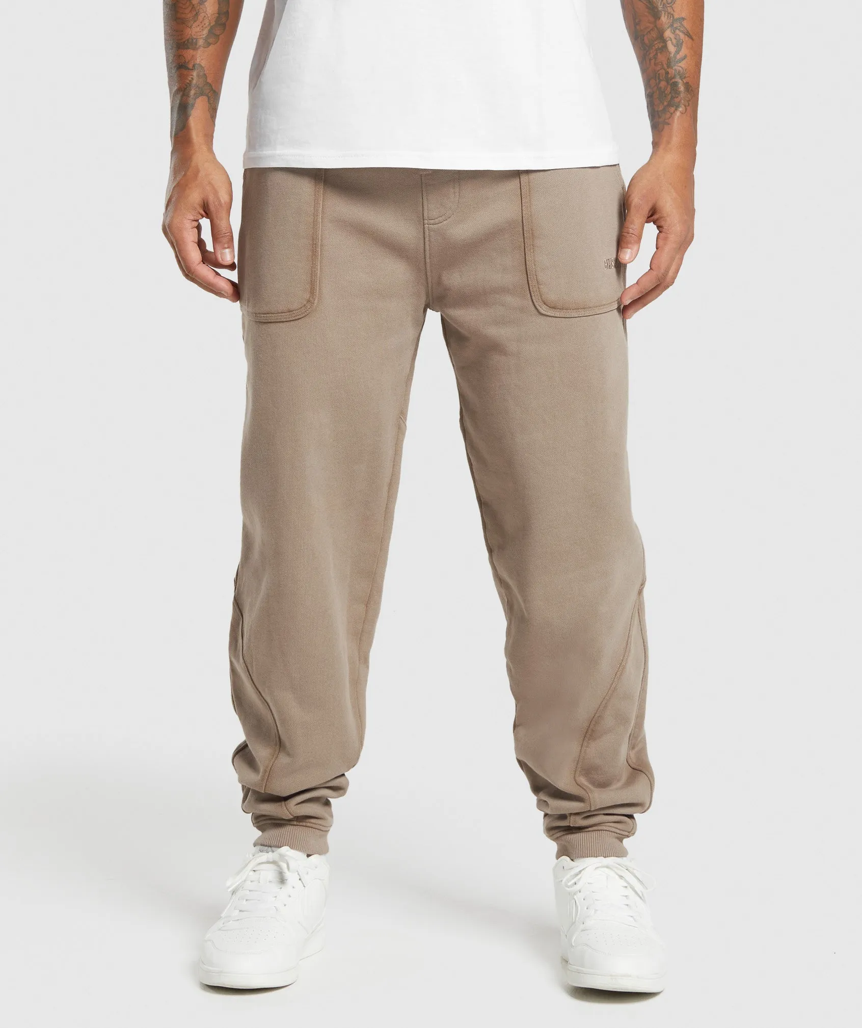Gymshark Heavyweight Joggers - Lifestyle Brown sold by Gymshark