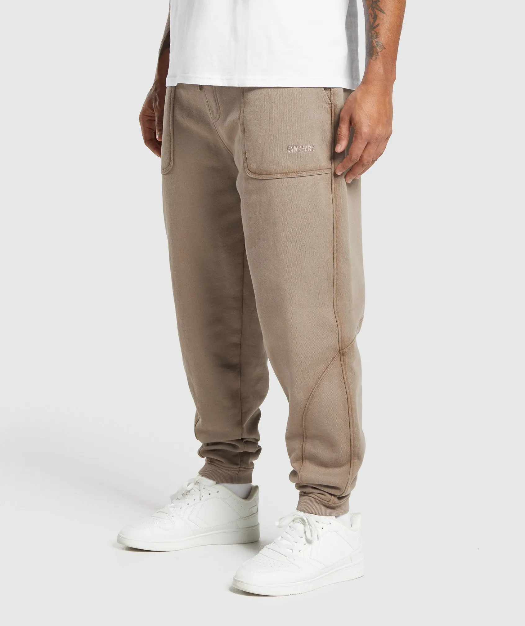 Gymshark Heavyweight Joggers - Lifestyle Brown sold by Gymshark product image thumbnail 3