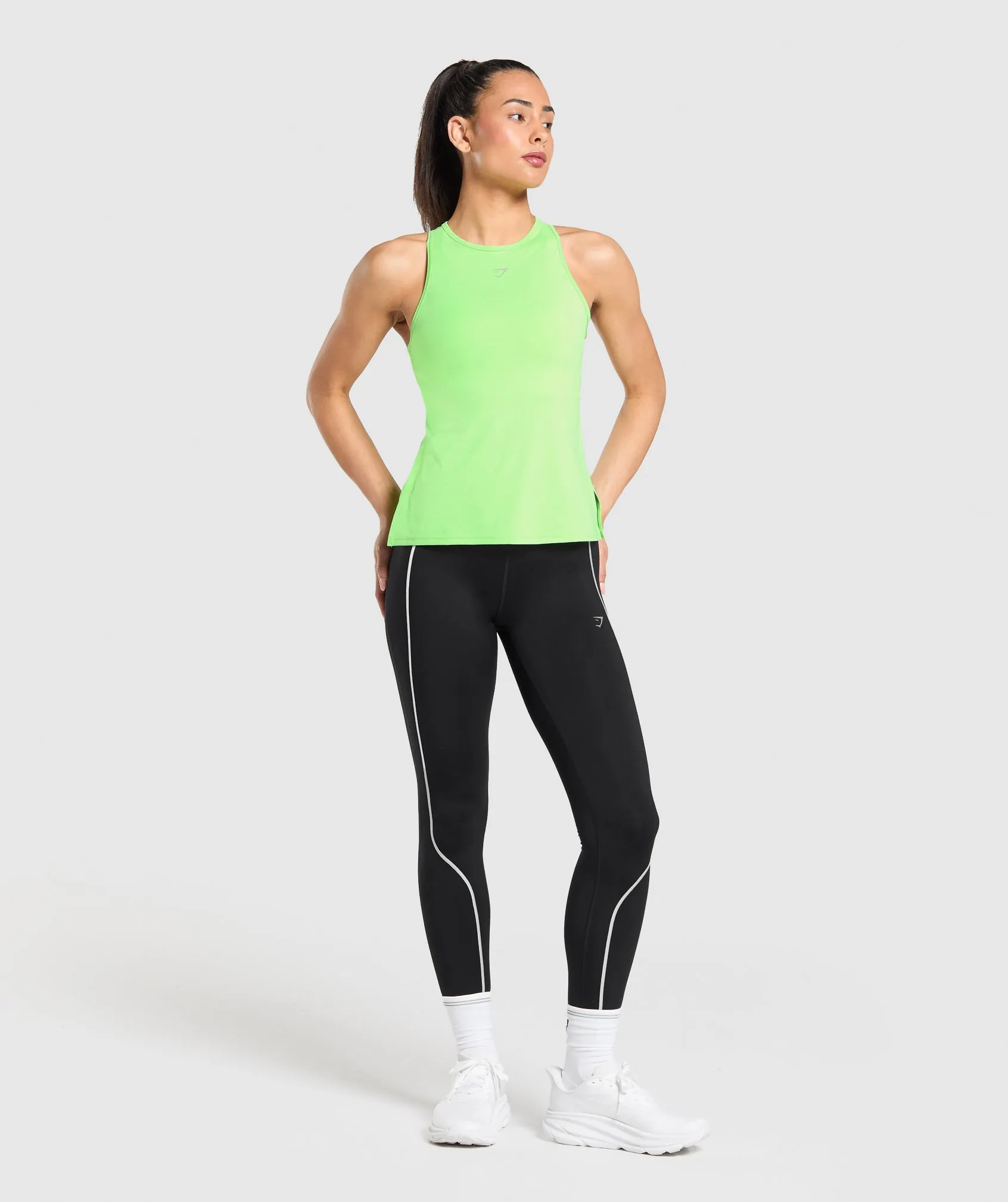 Gymshark Running Back Vent Tank - Energy Gelato Green sold by Gymshark product image thumbnail 4