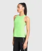 Gymshark Running Back Vent Tank - Energy Gelato Green sold by Gymshark