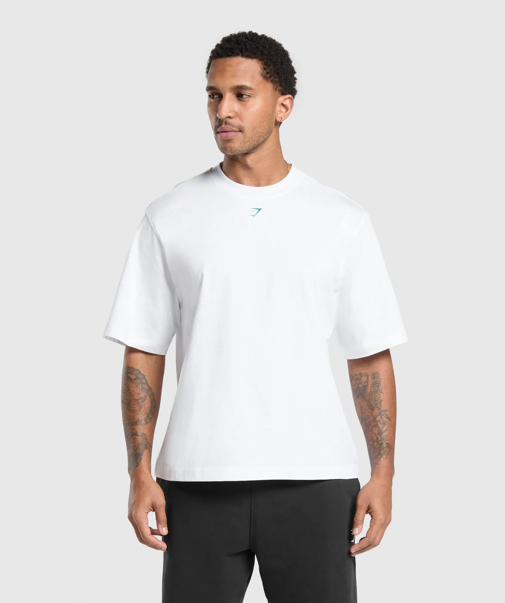 Gymshark EST 2012 T-Shirt - White sold by Gymshark product image thumbnail 2