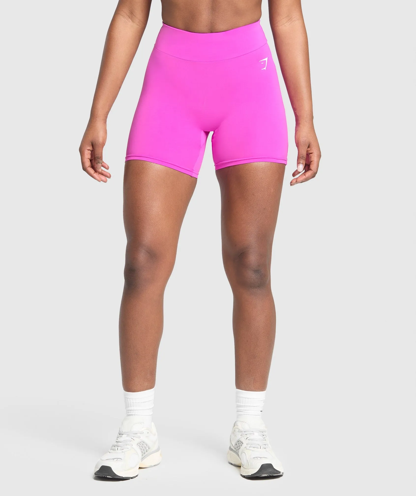 Reps Power Tight Shorts - Vibrant Pink sold by Gymshark