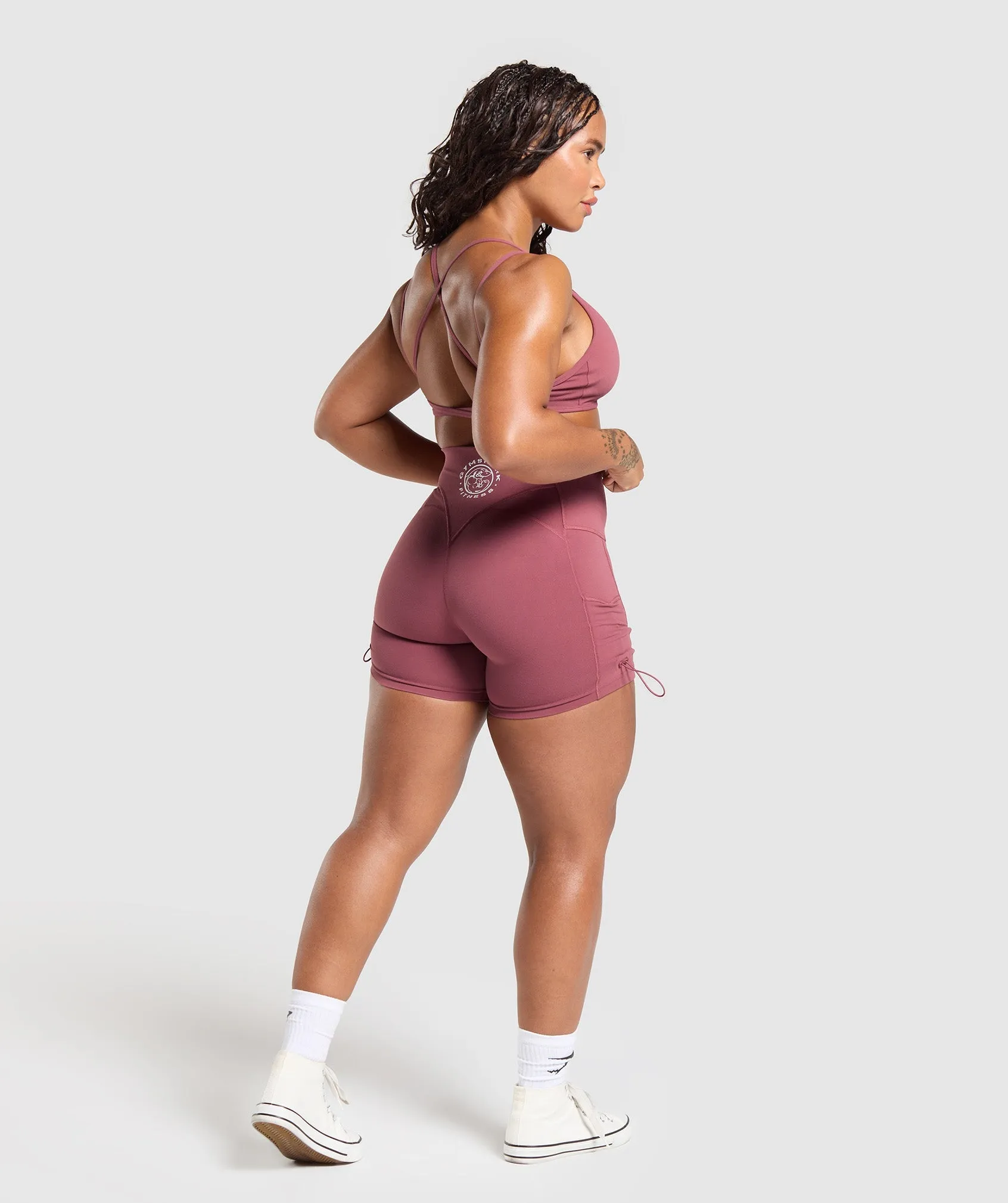 Gymshark Legacy Bra - Washed Berry Pink sold by Gymshark product image thumbnail 4