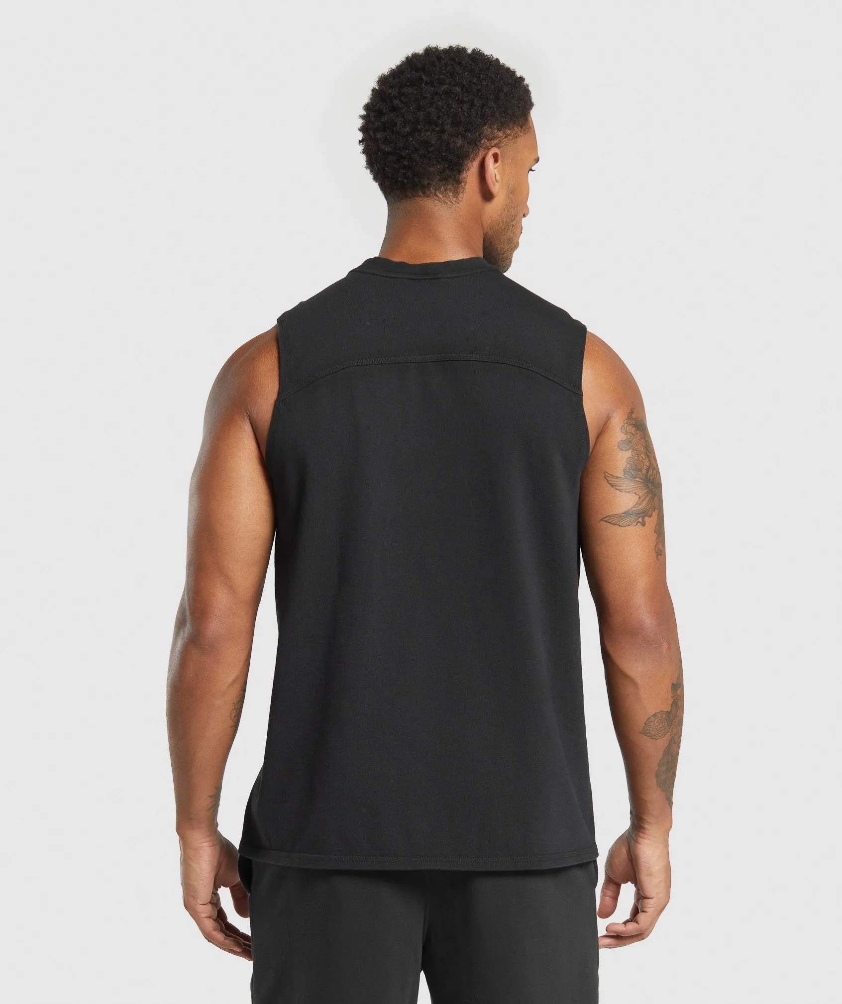Gymshark Heavyweight Tank - Black sold by Gymshark product image thumbnail 2