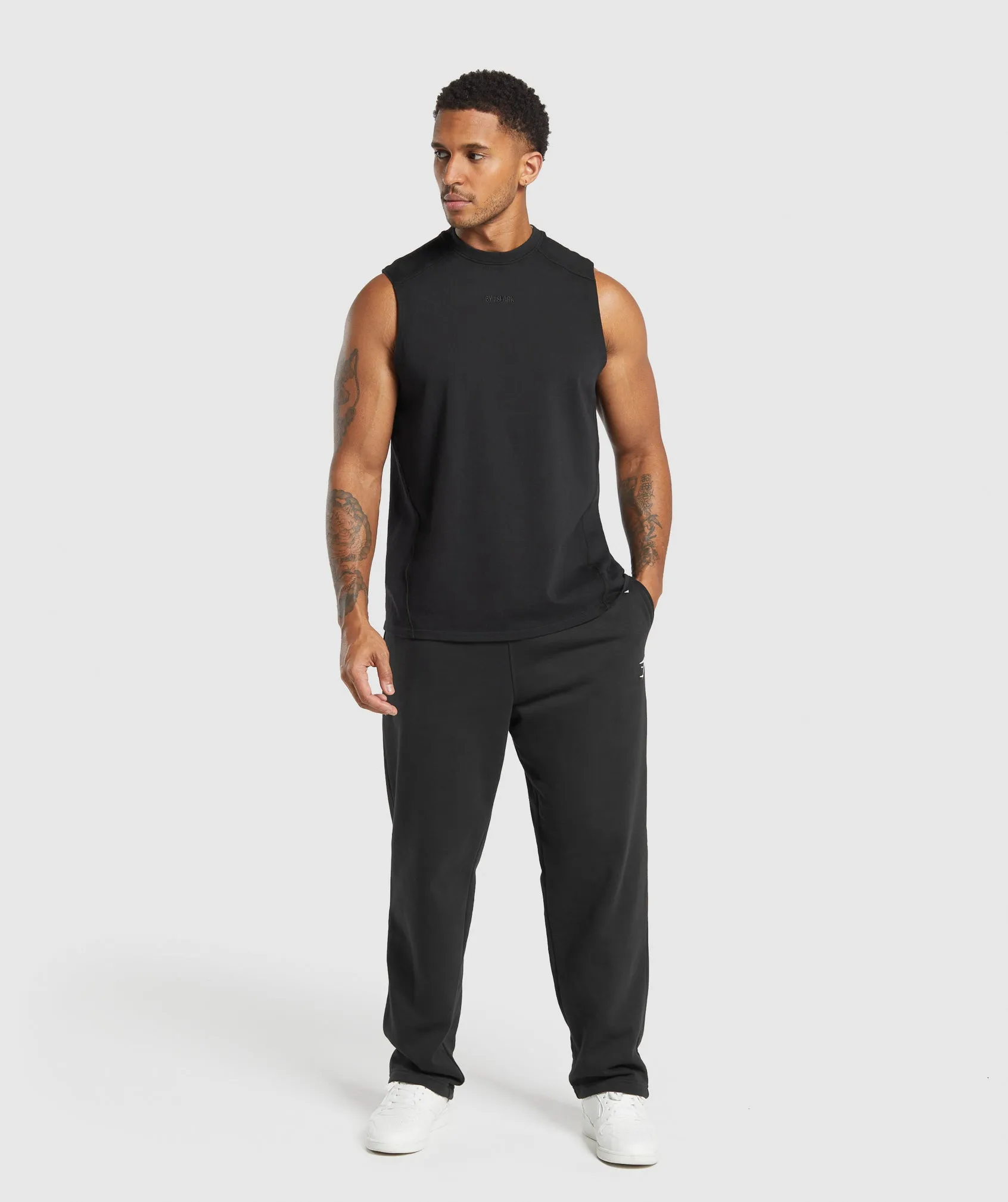 Gymshark Heavyweight Tank - Black sold by Gymshark product image thumbnail 4