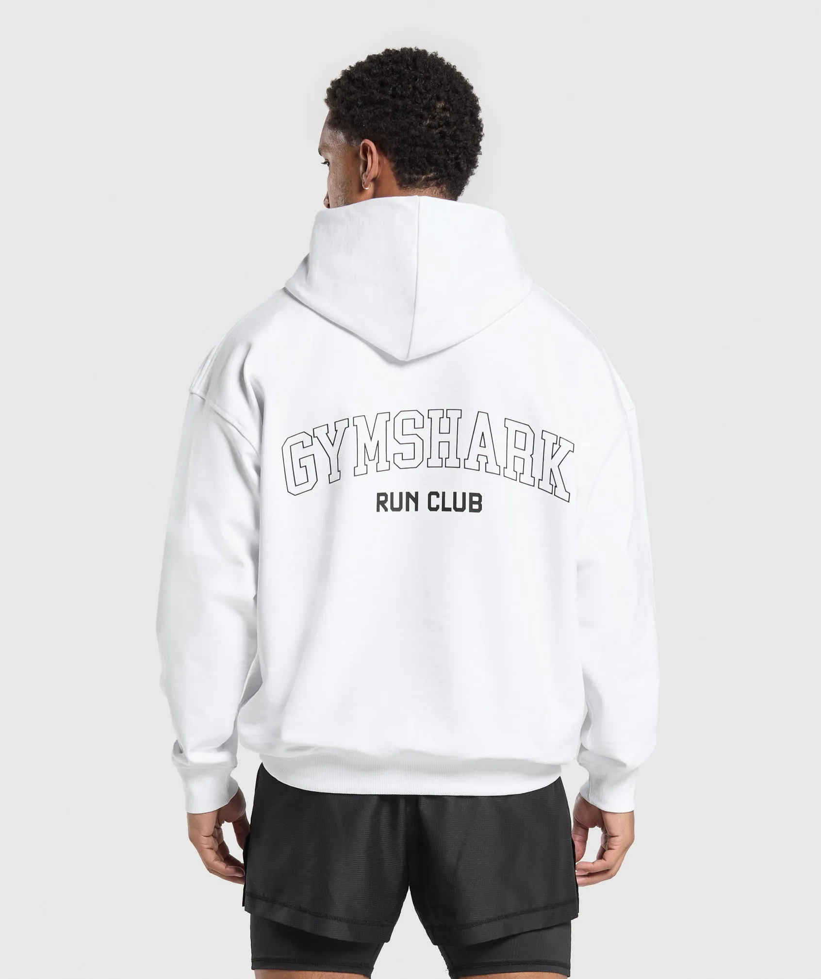 Gymshark GSRC Hoodie - White sold by Gymshark