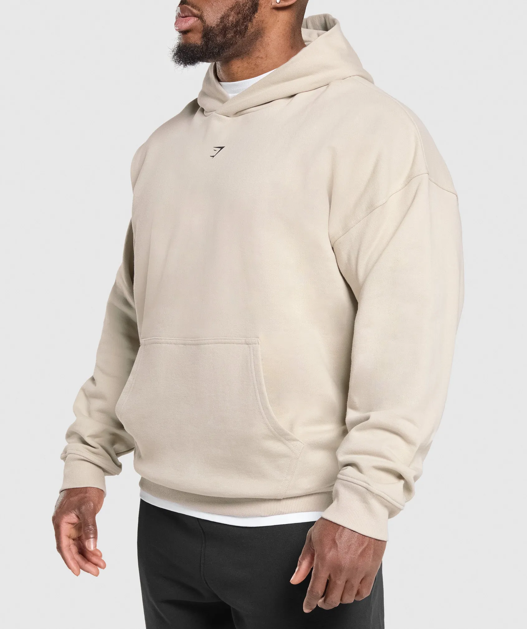 Gymshark Break Your Barriers Hoodie - Pebble Grey sold by Gymshark product image thumbnail 3
