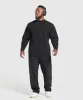 Gymshark Heavyweight Long Sleeve T-Shirt - Black sold by Gymshark