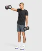 Gymshark Keep Showing Up 7" Shorts - Titanium Blue sold by Gymshark